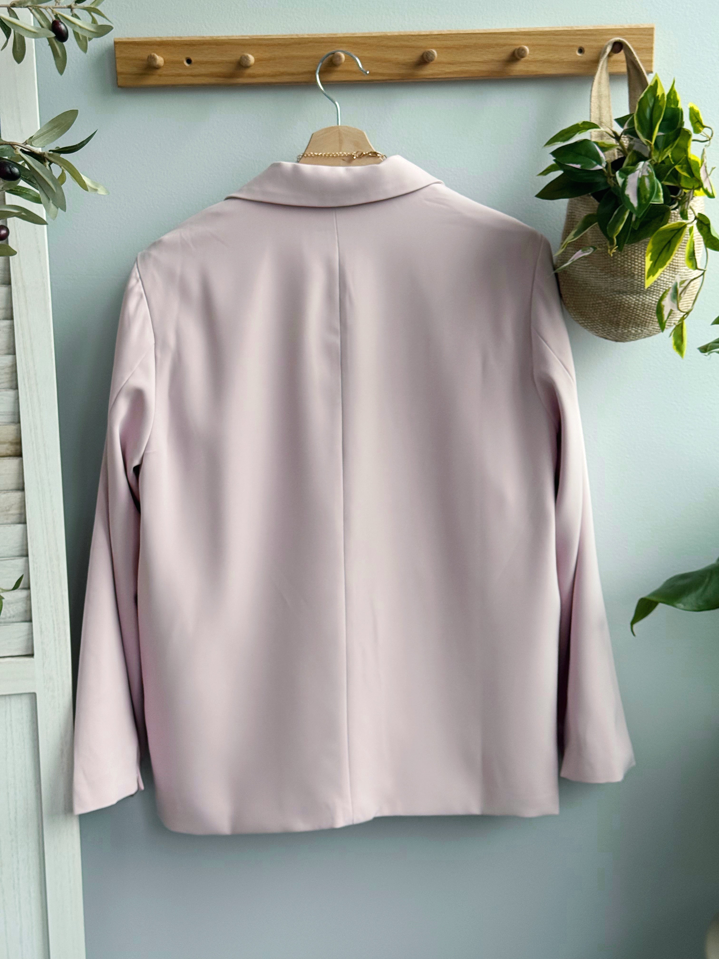 Phillipa Blazer - BLUSH - willows clothing BLAZER