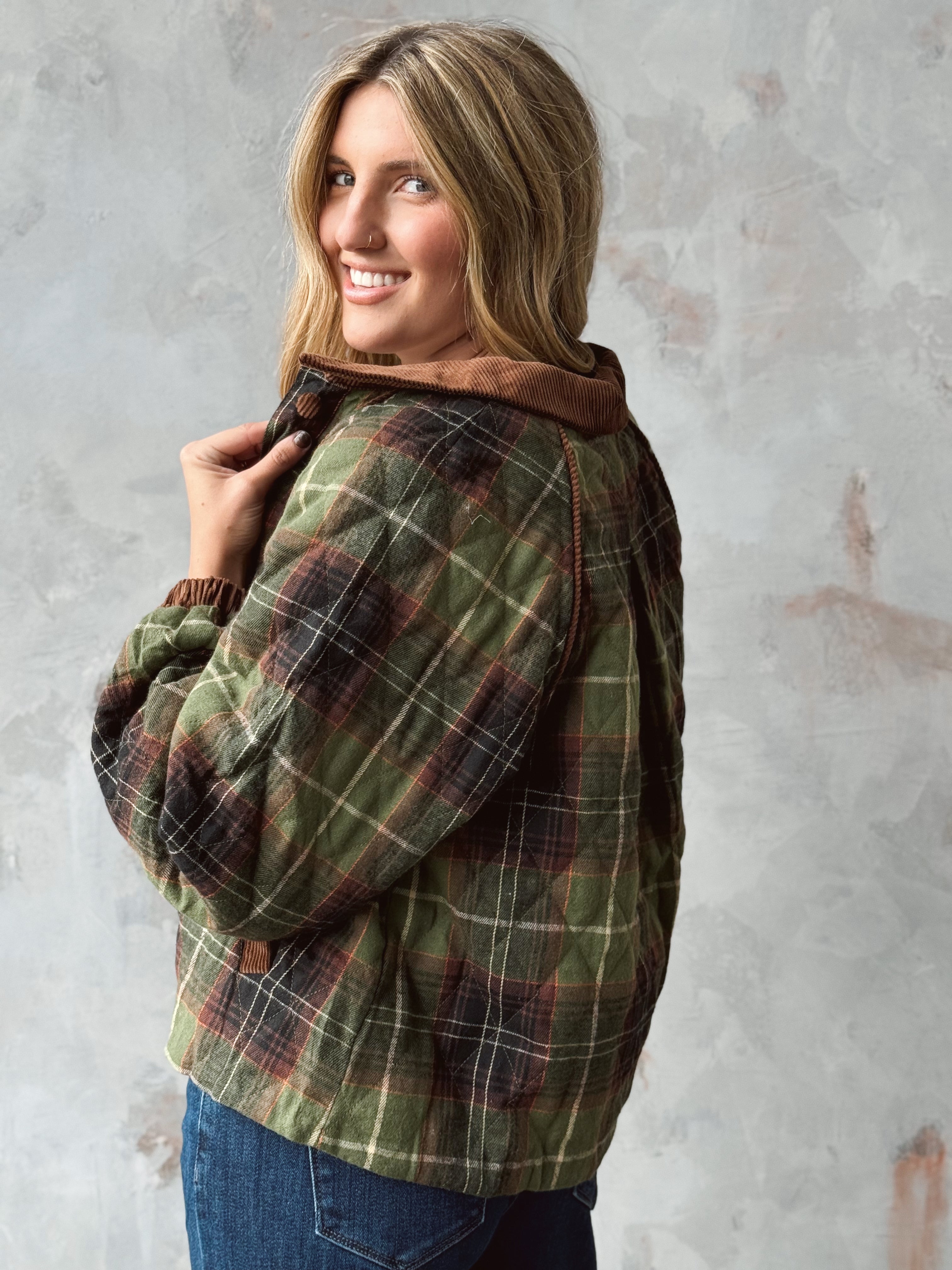 Pinewood Jacket - OLIVE - willows clothing JACKET