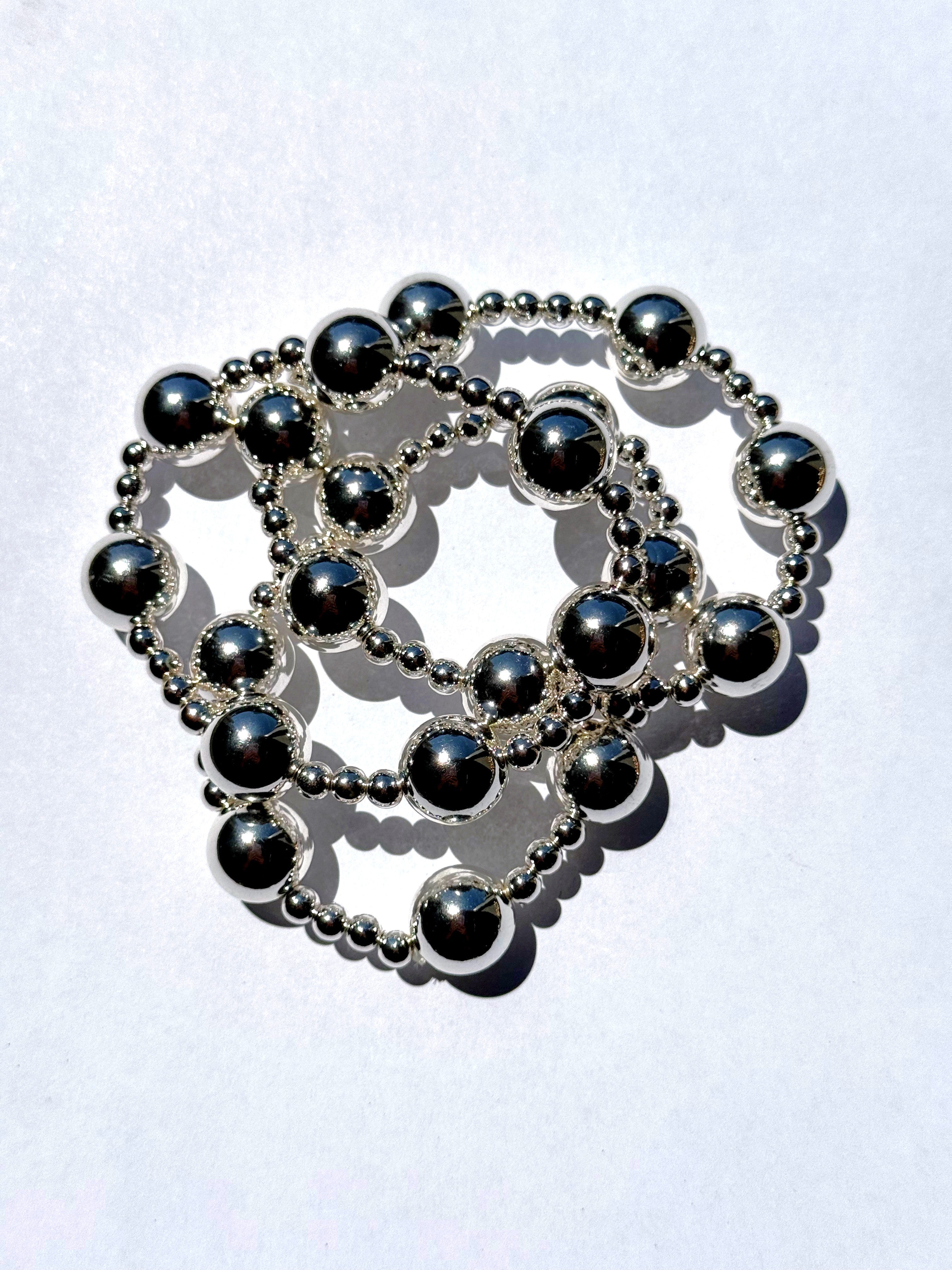 Prescott Bracelet Set - SILVER - willows clothing Bracelets