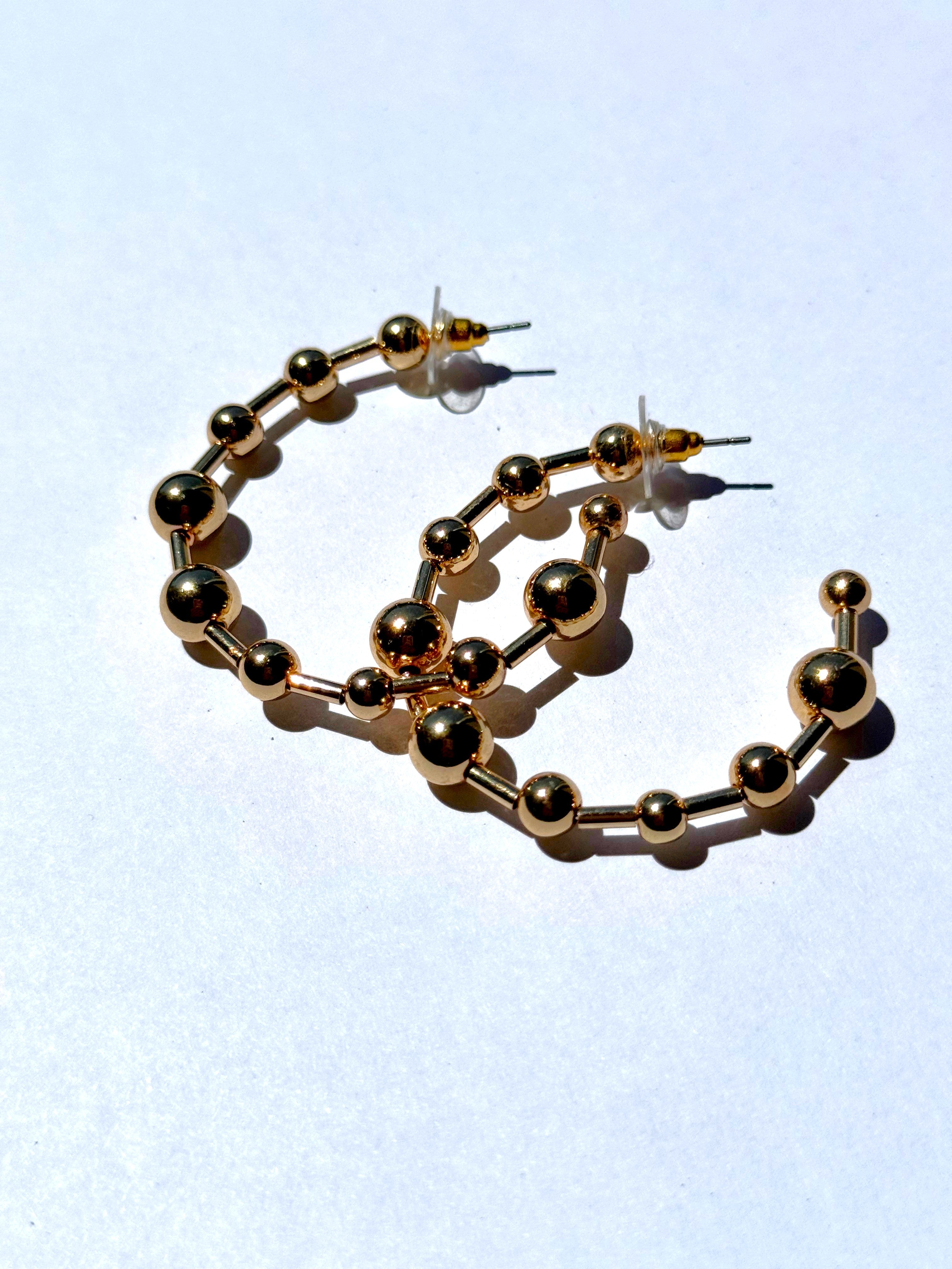Prescott Earring - GOLD - willows clothing EARRINGS