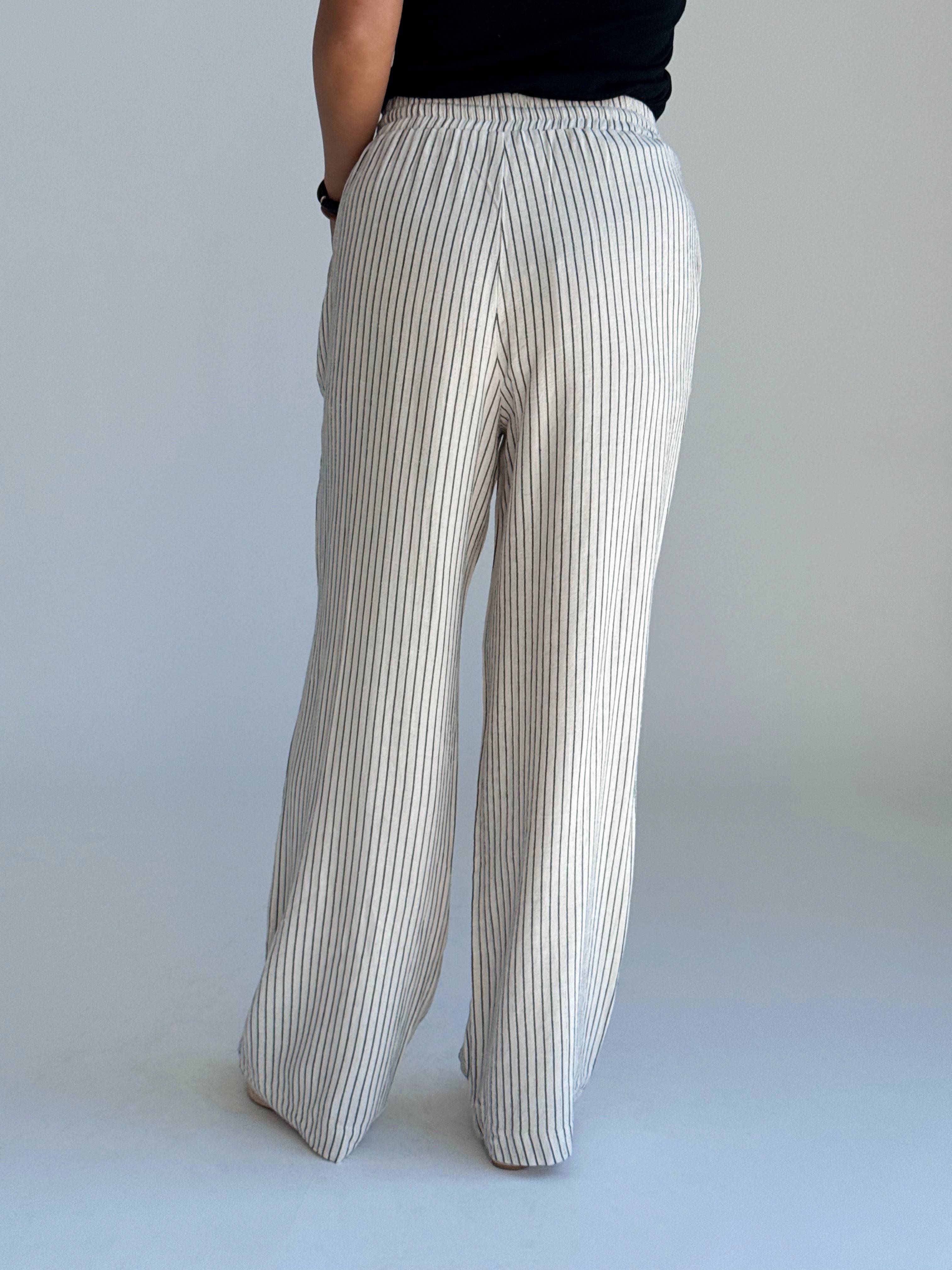 Presley Pants - NATURAL - willows clothing PANTS