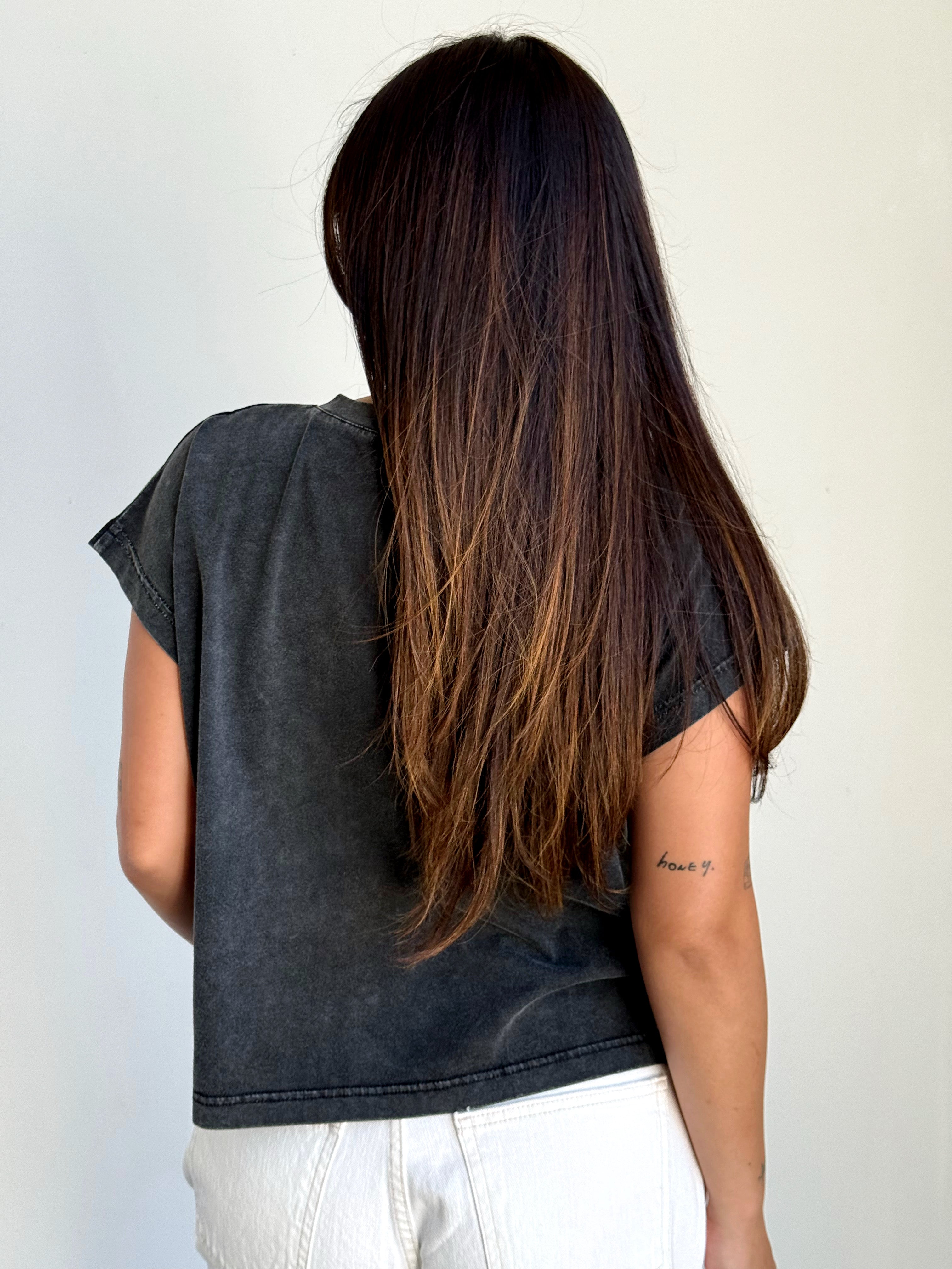 Ryan Tee - CHARCOAL - willows clothing S/S SHIRT