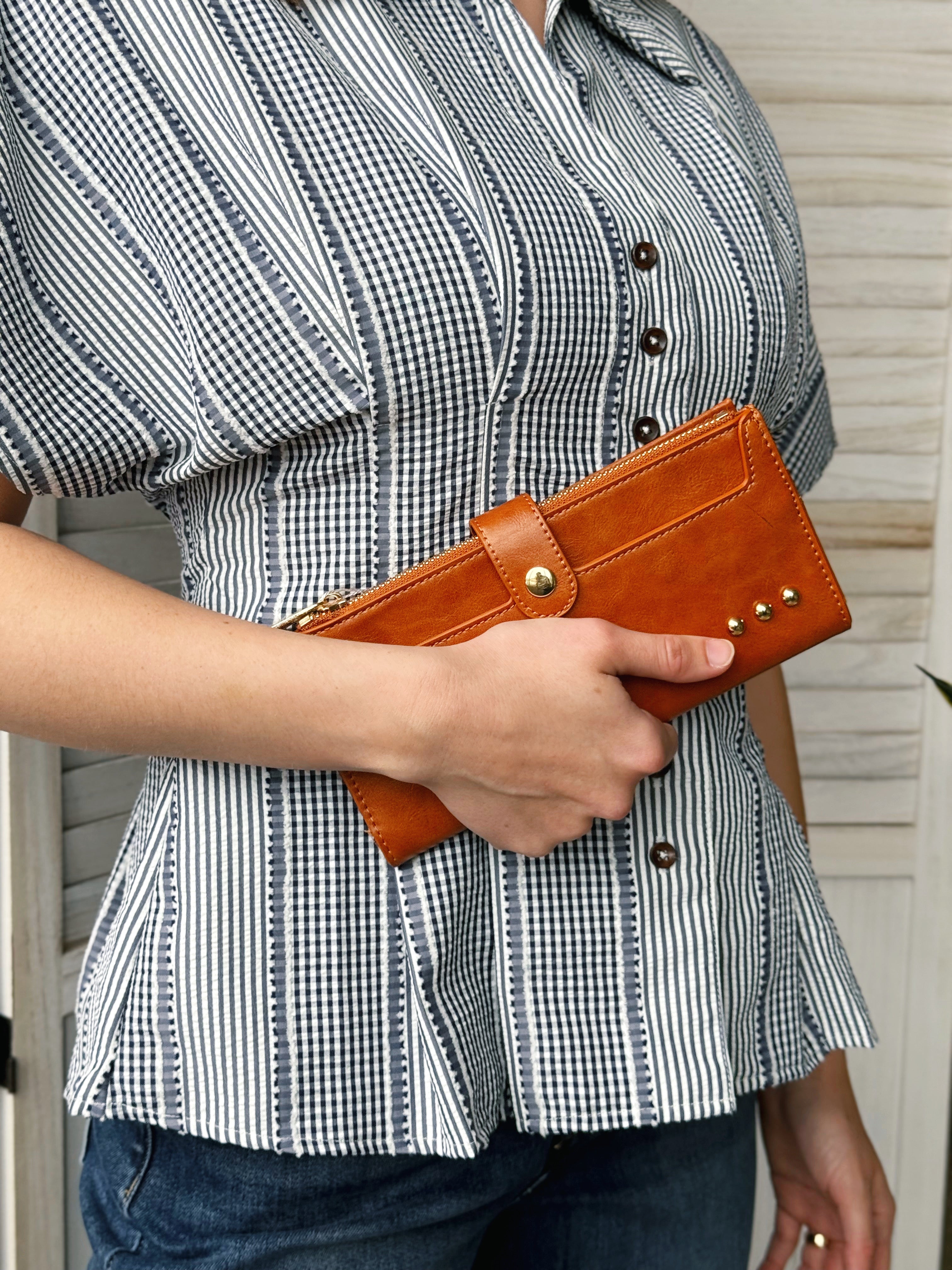 Saguaro Essentials Wallet - BROWN - willows clothing Wallet