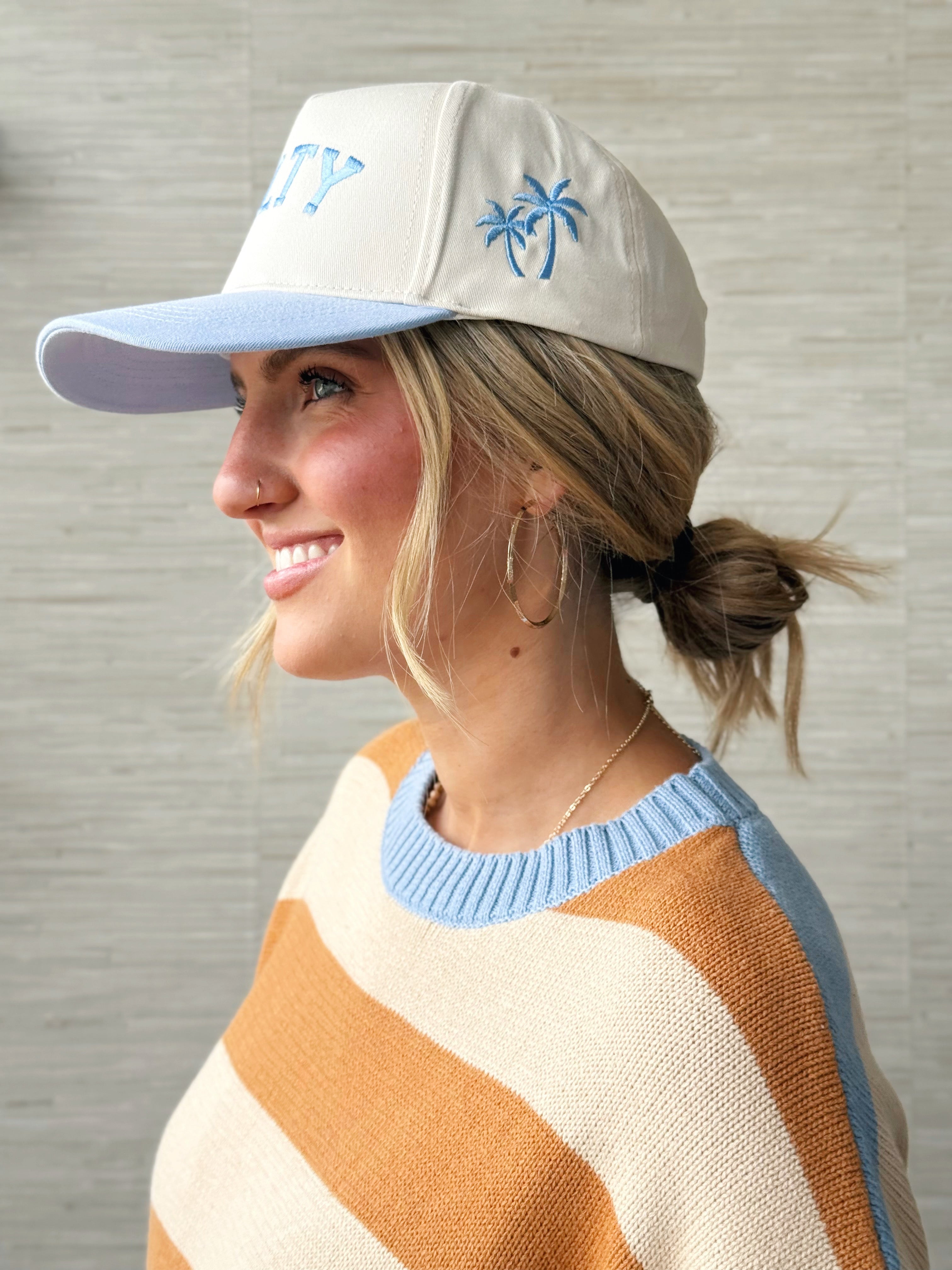 Salty Hat - LIGHT BLUE - willows clothing HAT