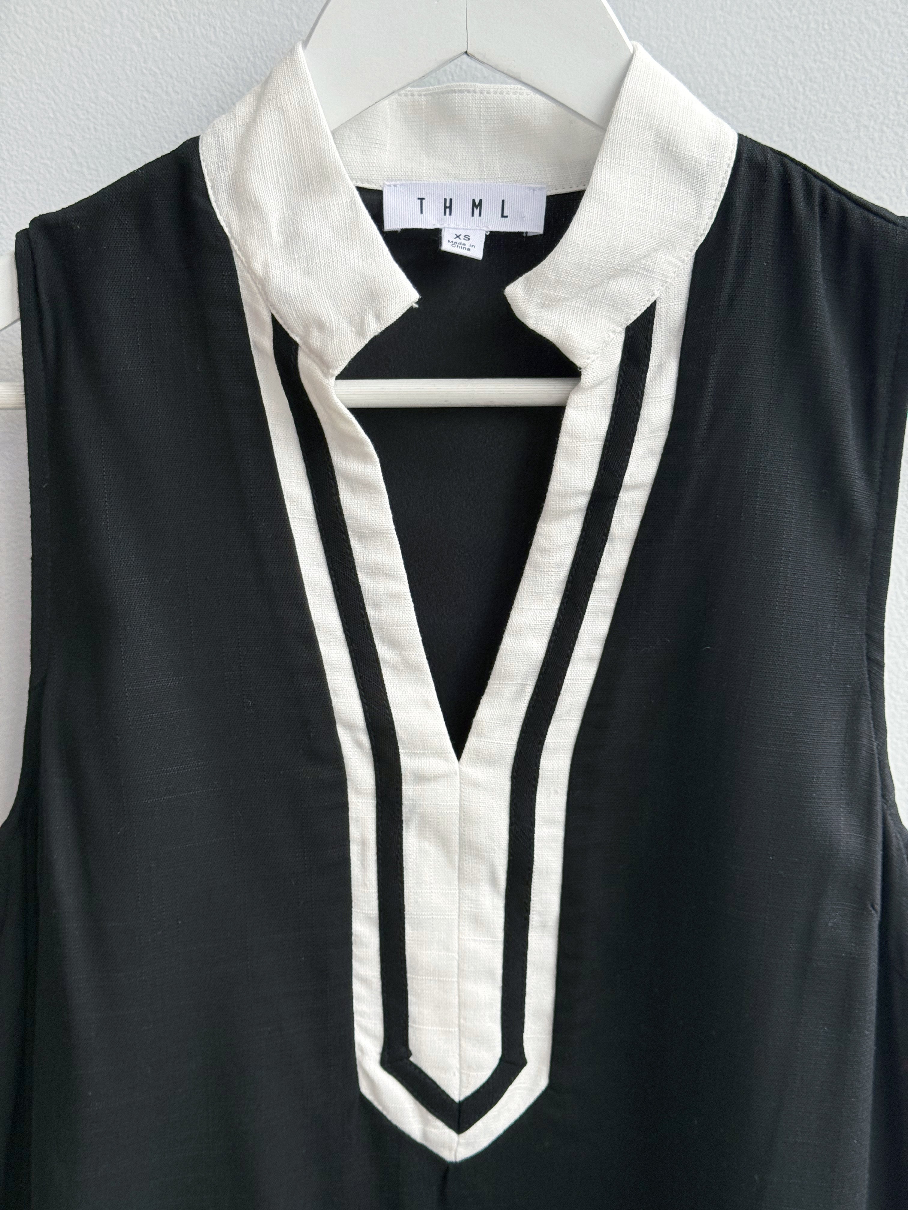 Sanibel Dress - BLACK - willows clothing SHORT DRESS