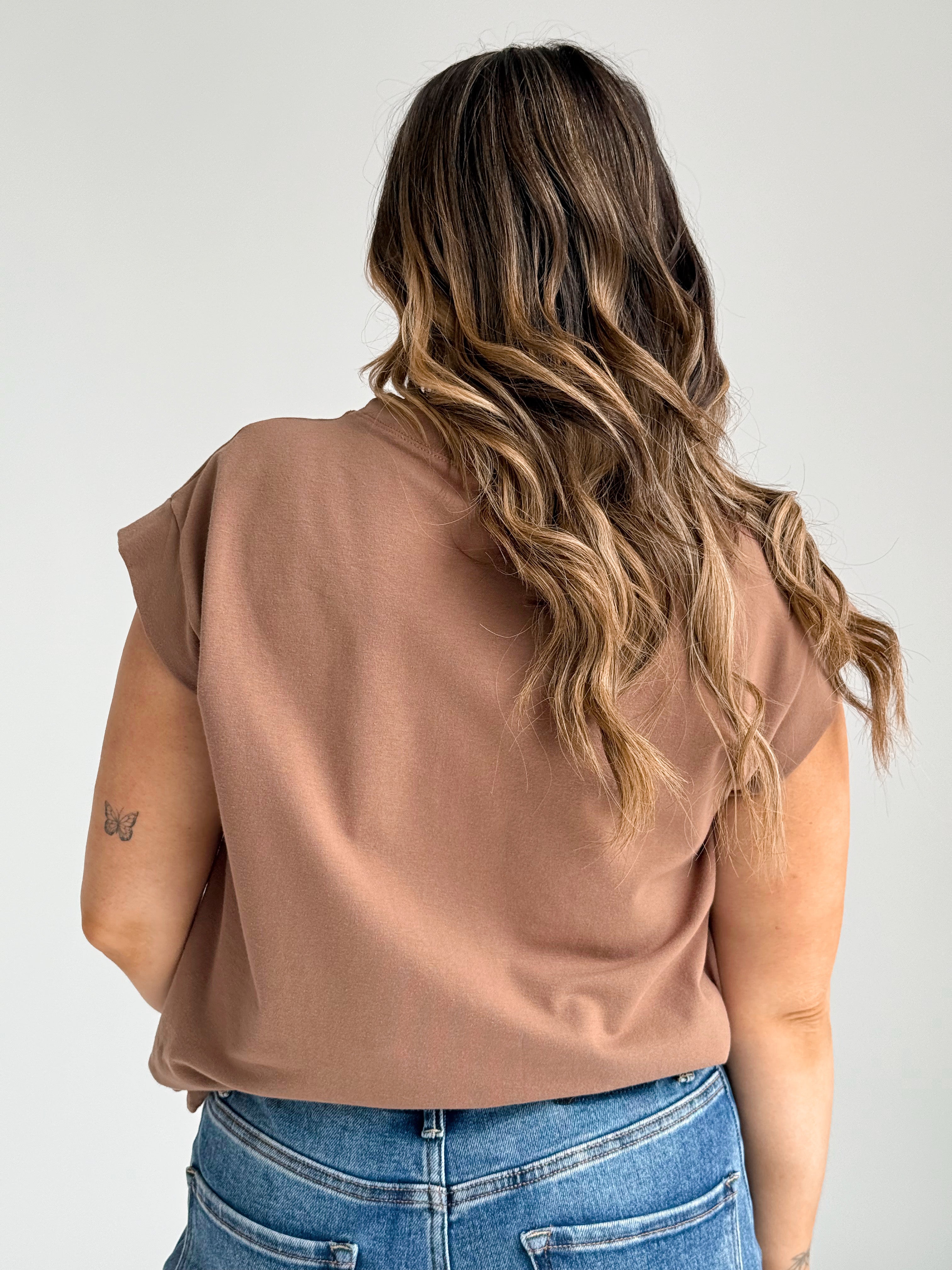 Scout Tee - COFFEE - willows clothing S/S SHIRT