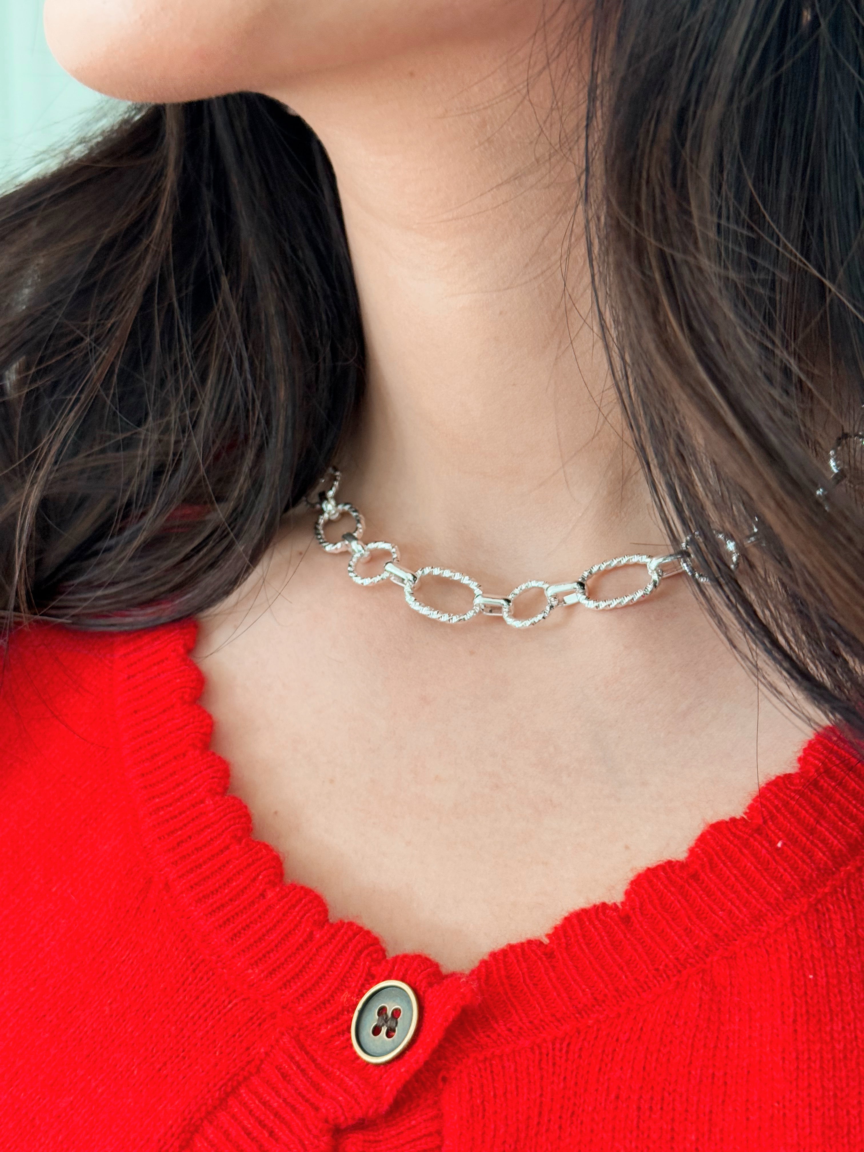 Stella Necklace - SILVER - willows clothing NECKLACE