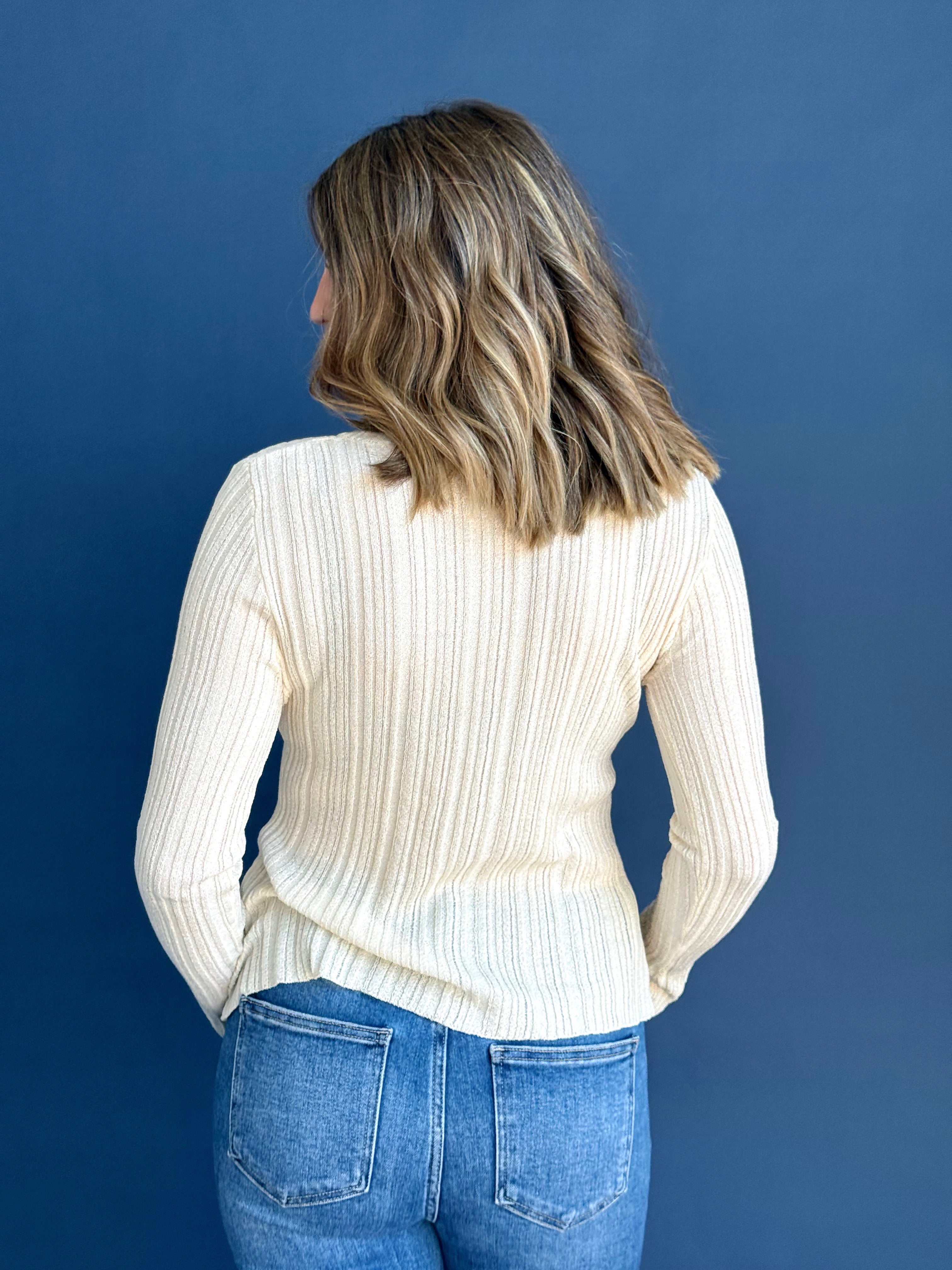Steph Cardigan - CREAM - willows clothing Cardigan