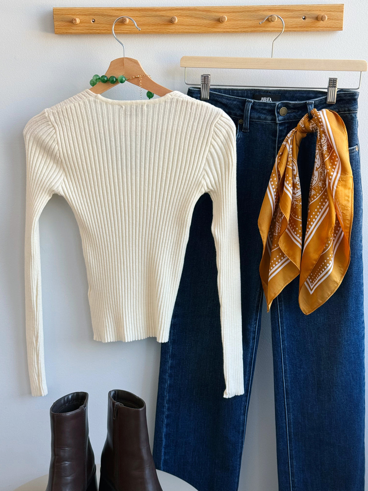 SWEATER - IVORY - willows clothing SWEATER