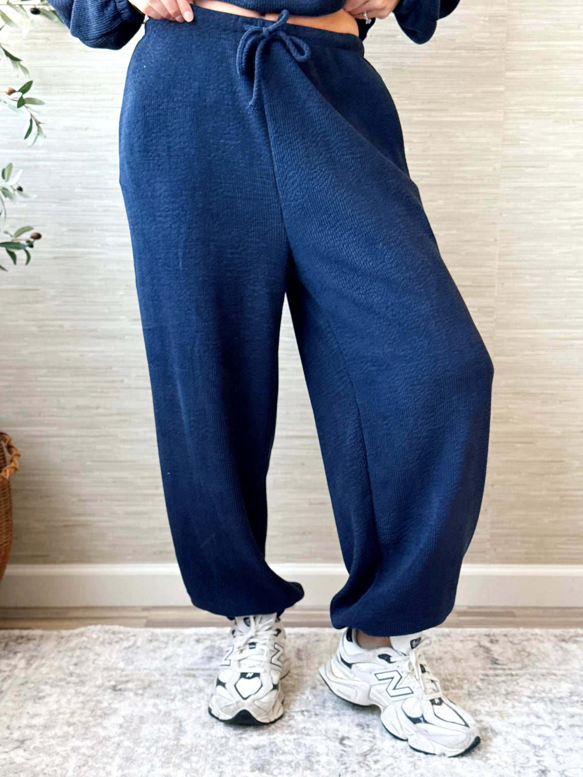 Sweet Pea Joggers - NAVY - willows clothing Sweatpants
