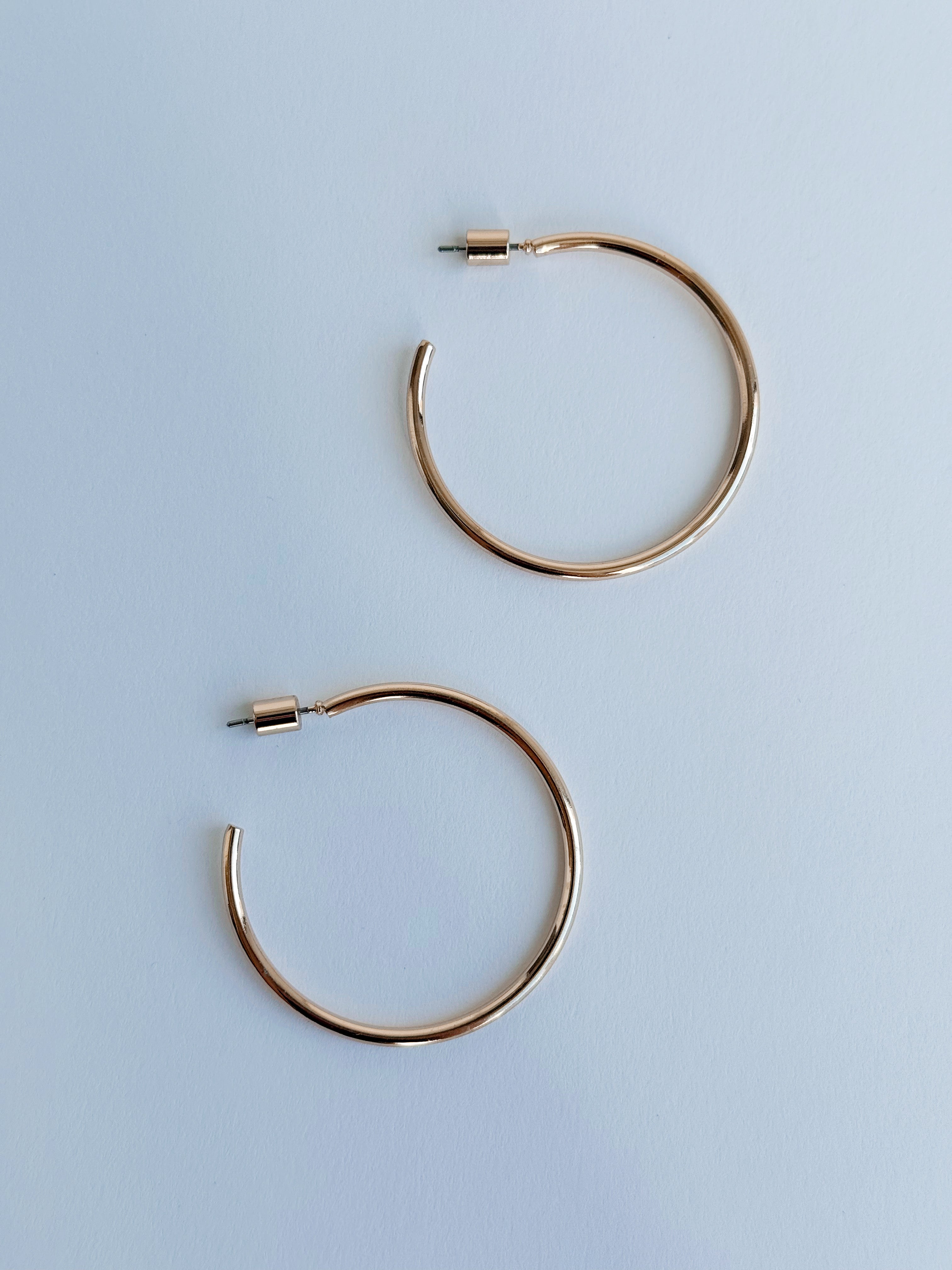 Syracuse Hoops - GOLD - willows clothing EARRINGS