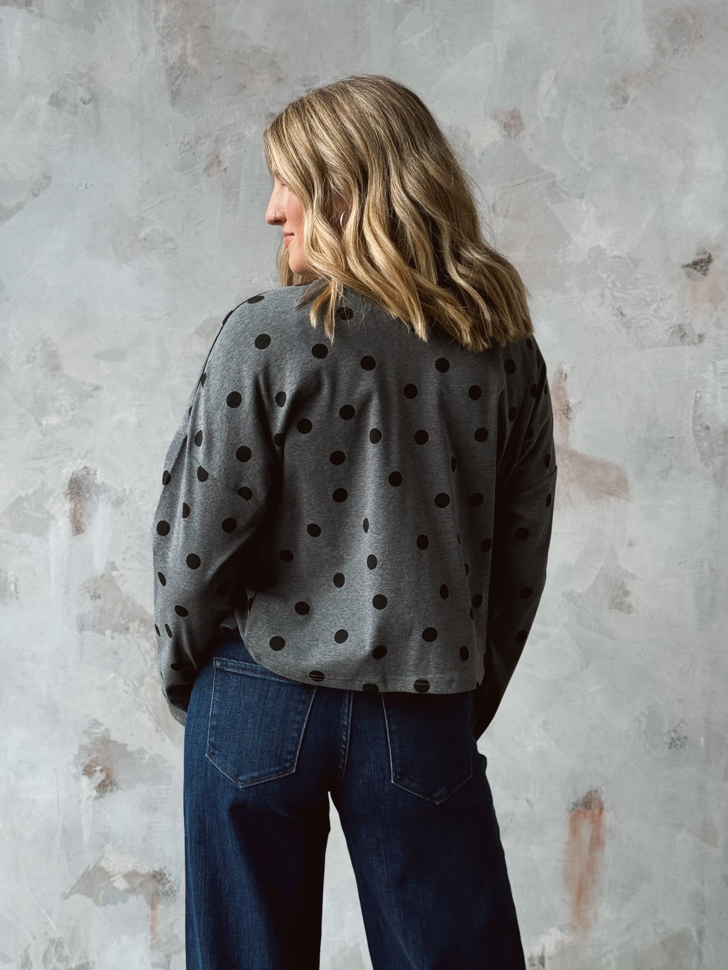 Tavi Cardigan - CHARCOAL - willows clothing Cardigan