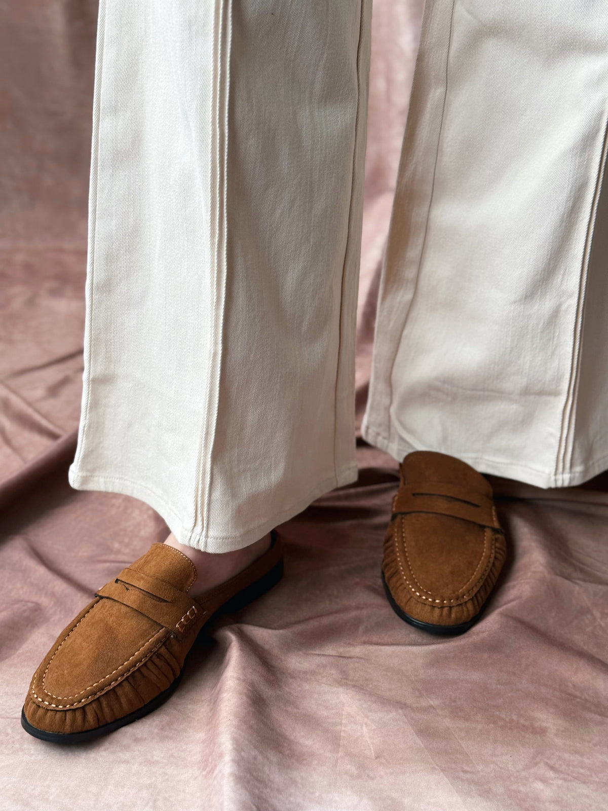 Tawny Jean - ECRU - willows clothing FLARE