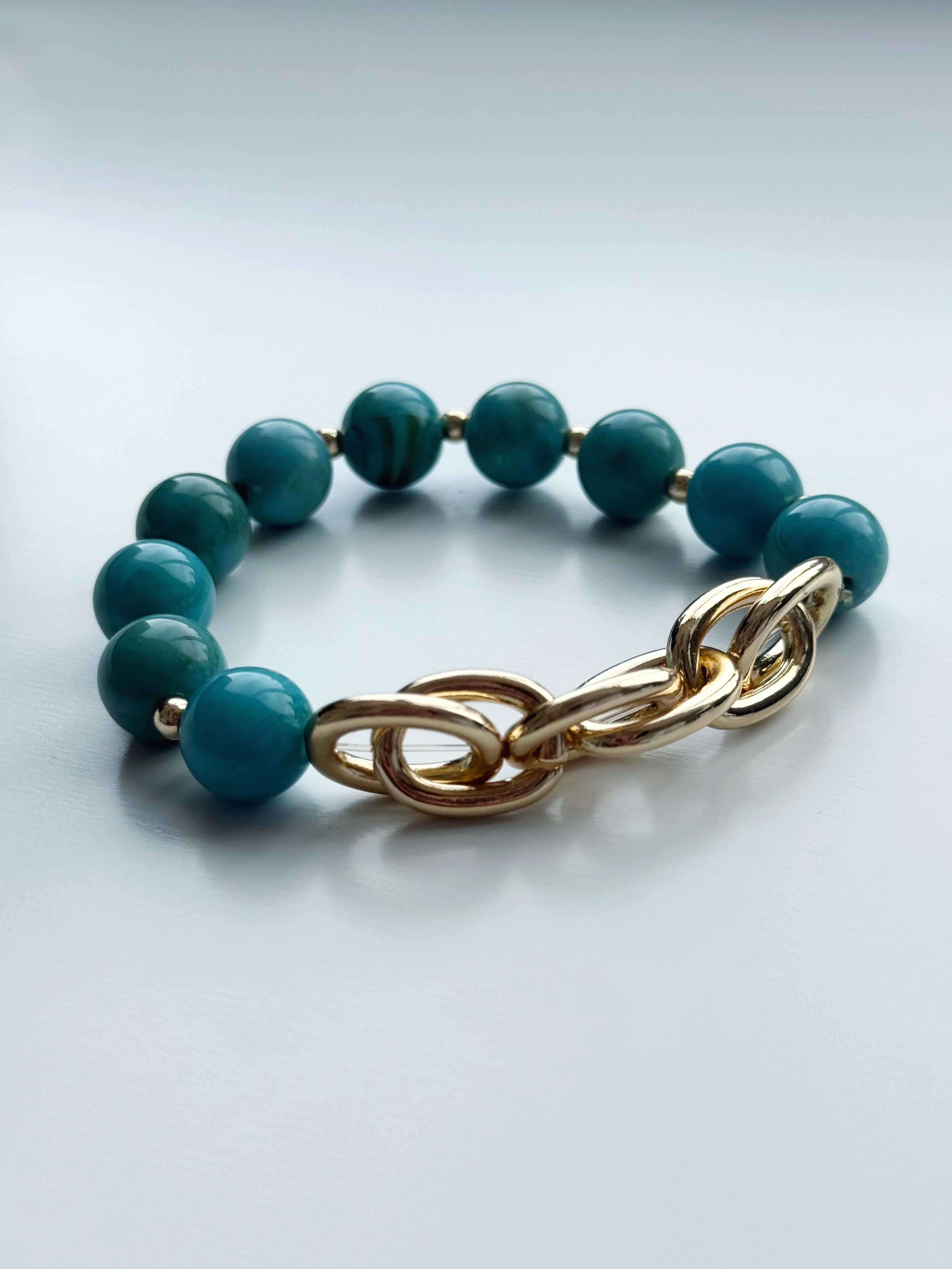 Tayla Beaded Bracelet - TURQUOISE - willows clothing Bracelets