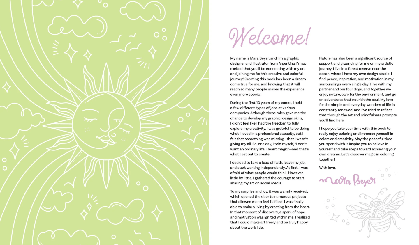 The Creative Free Spirit Coloring Book - willows clothing NOTEBOOKS