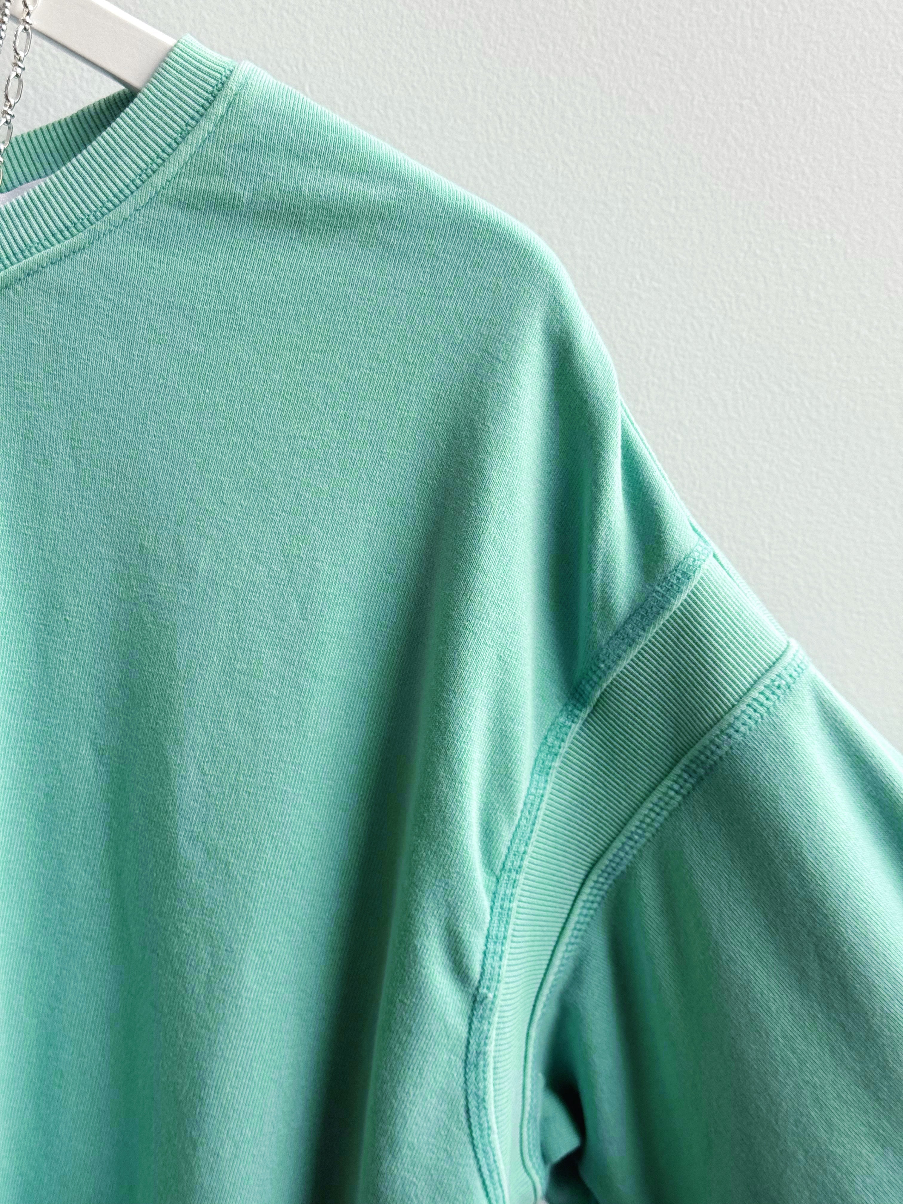 Tisha Sweatshirt - TURQUOISE - willows clothing L/S SHIRT