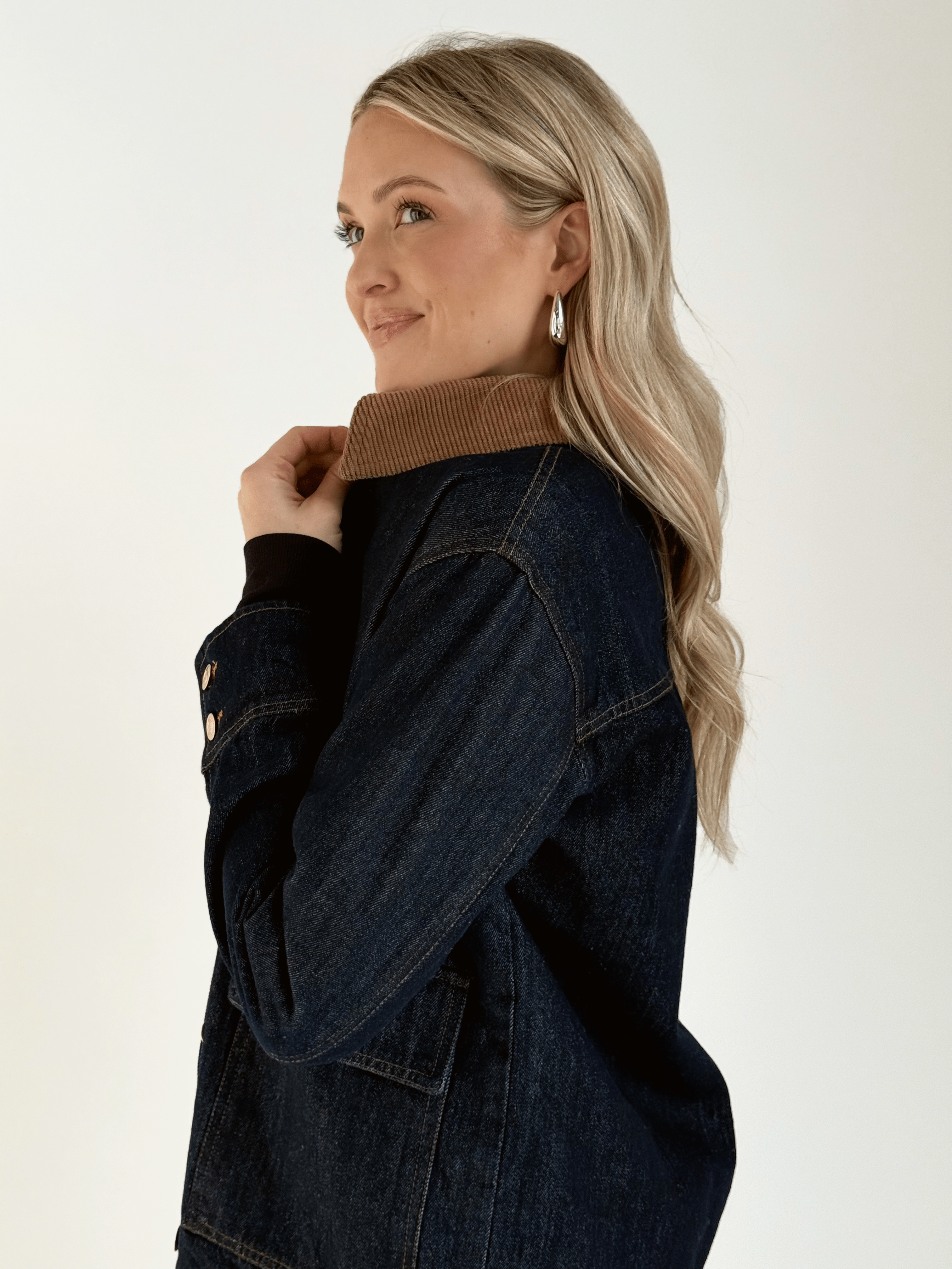 Travis Denim Jacket - DENIM - willows clothing DENIM JACKET