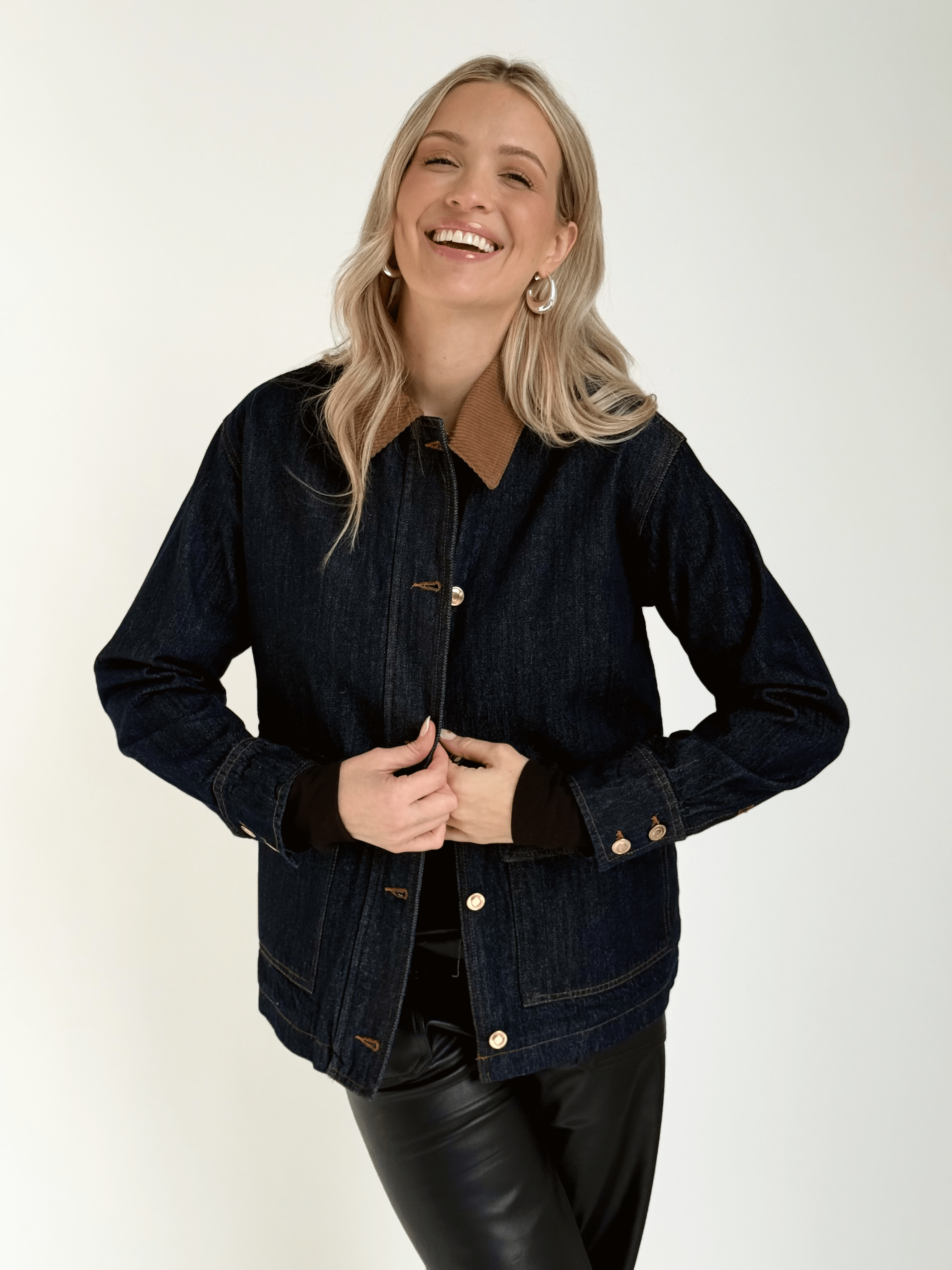 Travis Denim Jacket - DENIM - willows clothing DENIM JACKET