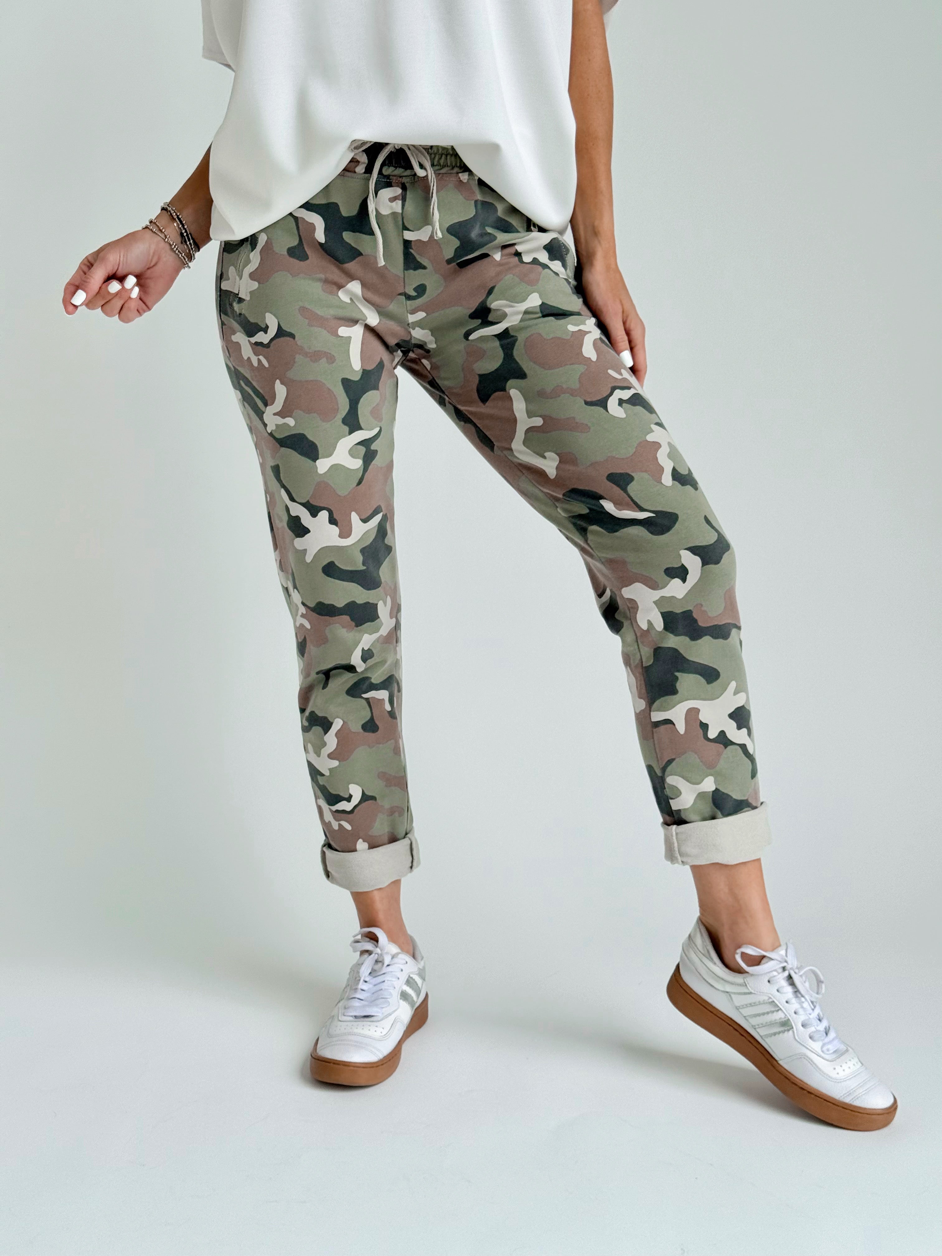 Trek Joggers - ARMY GREEN - willows clothing PANTS