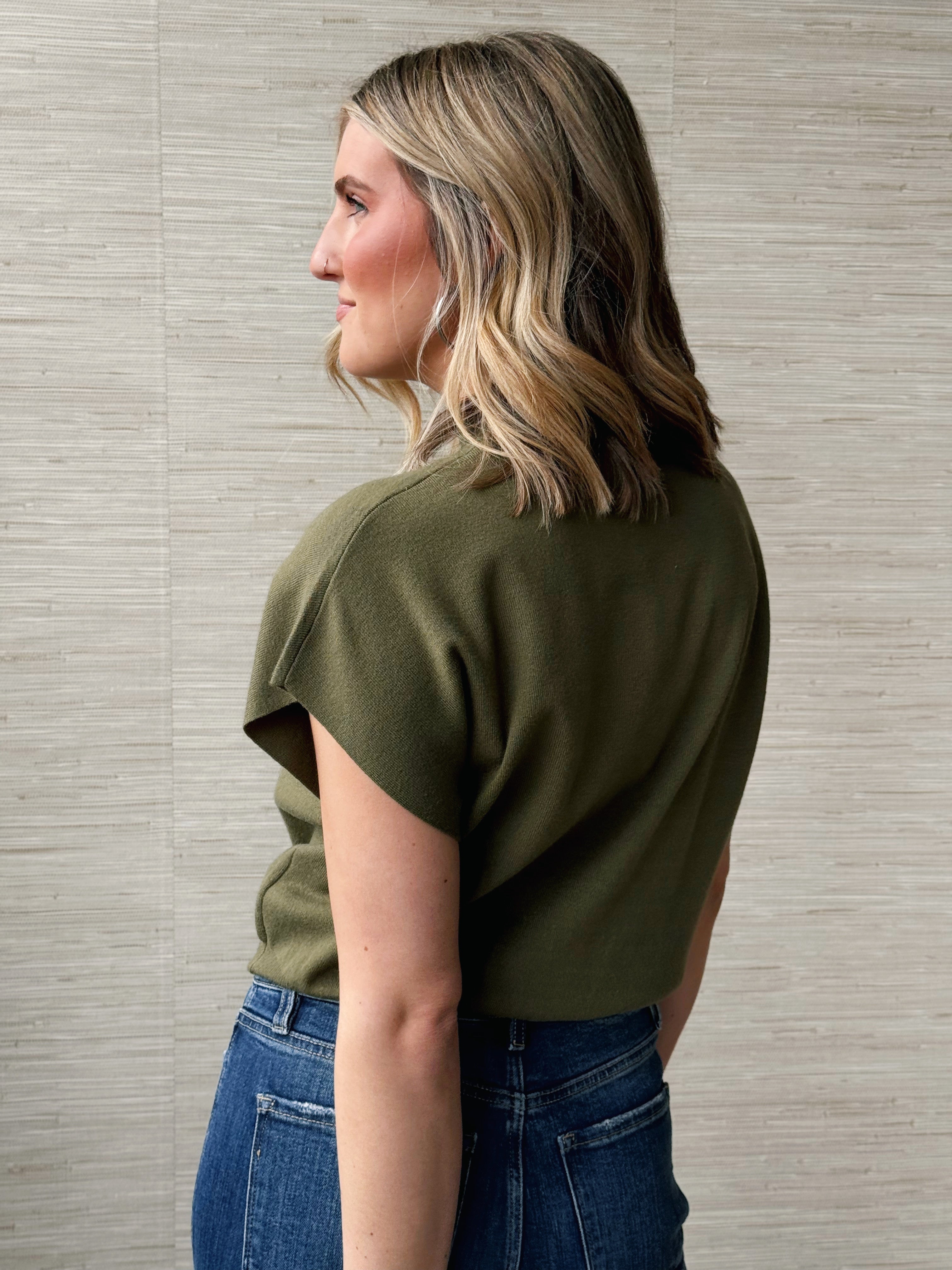 Unrequited Sweater - MILITARY - willows clothing SWEATER