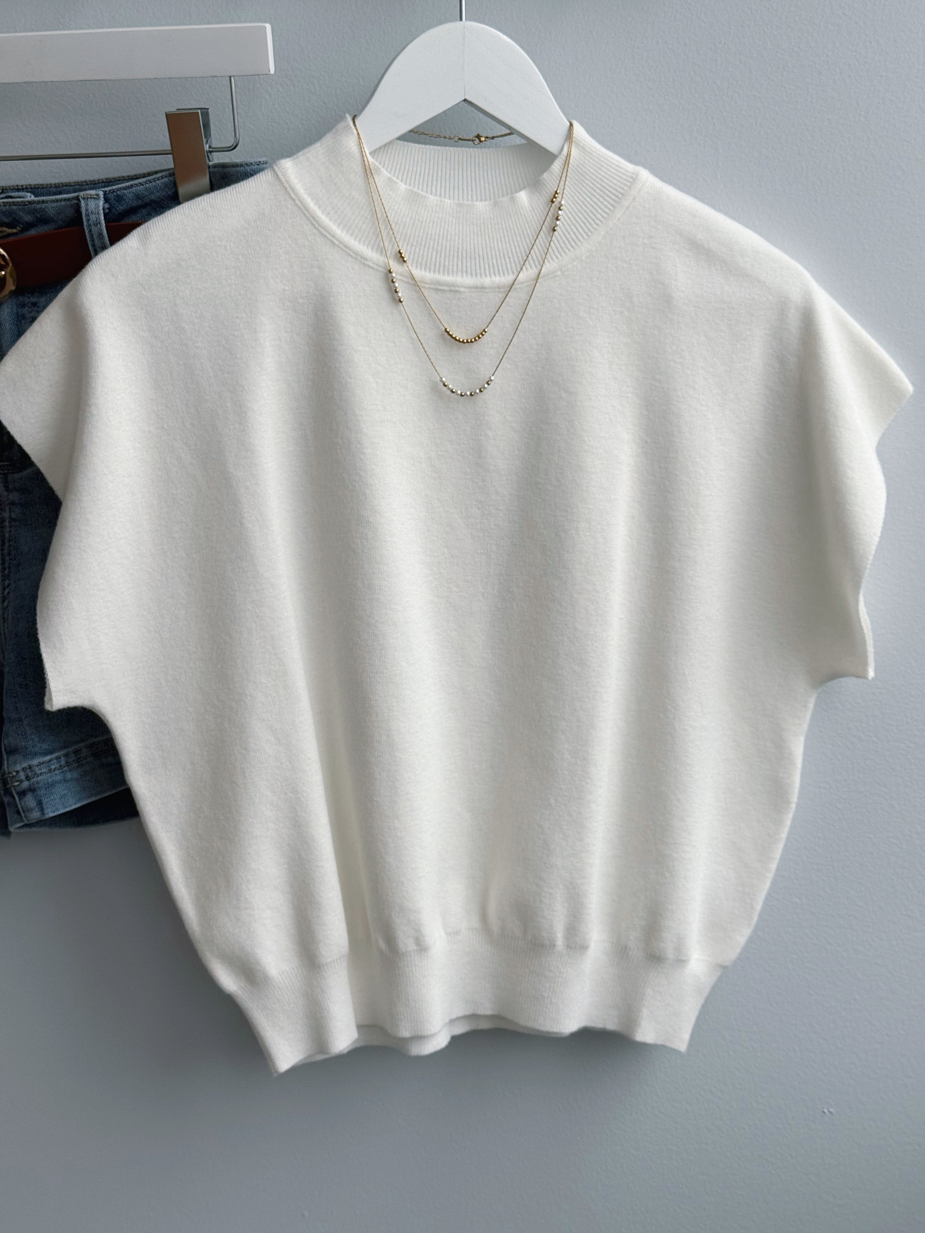 Unrequited Sweater - OFF WHITE - willows clothing Shirts & Tops