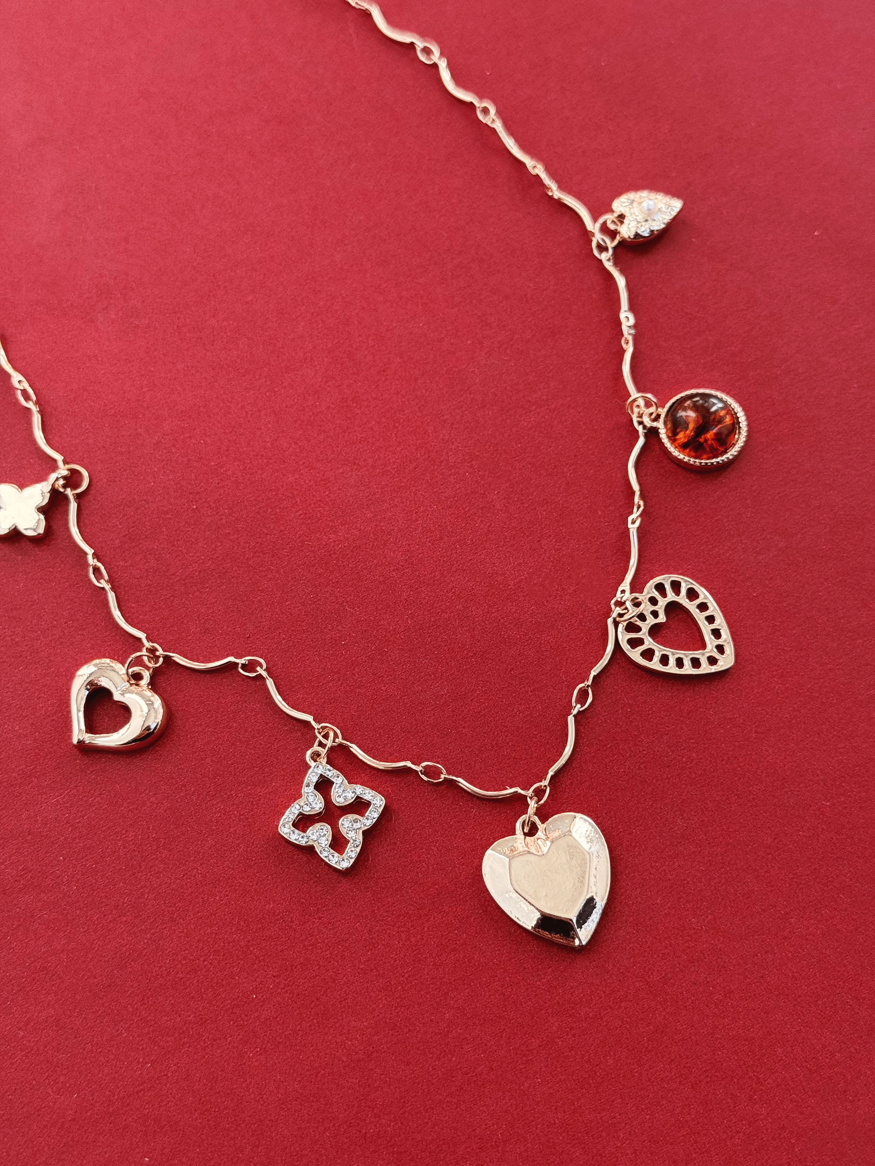 Valentina Charm Necklace - willows clothing NECKLACE