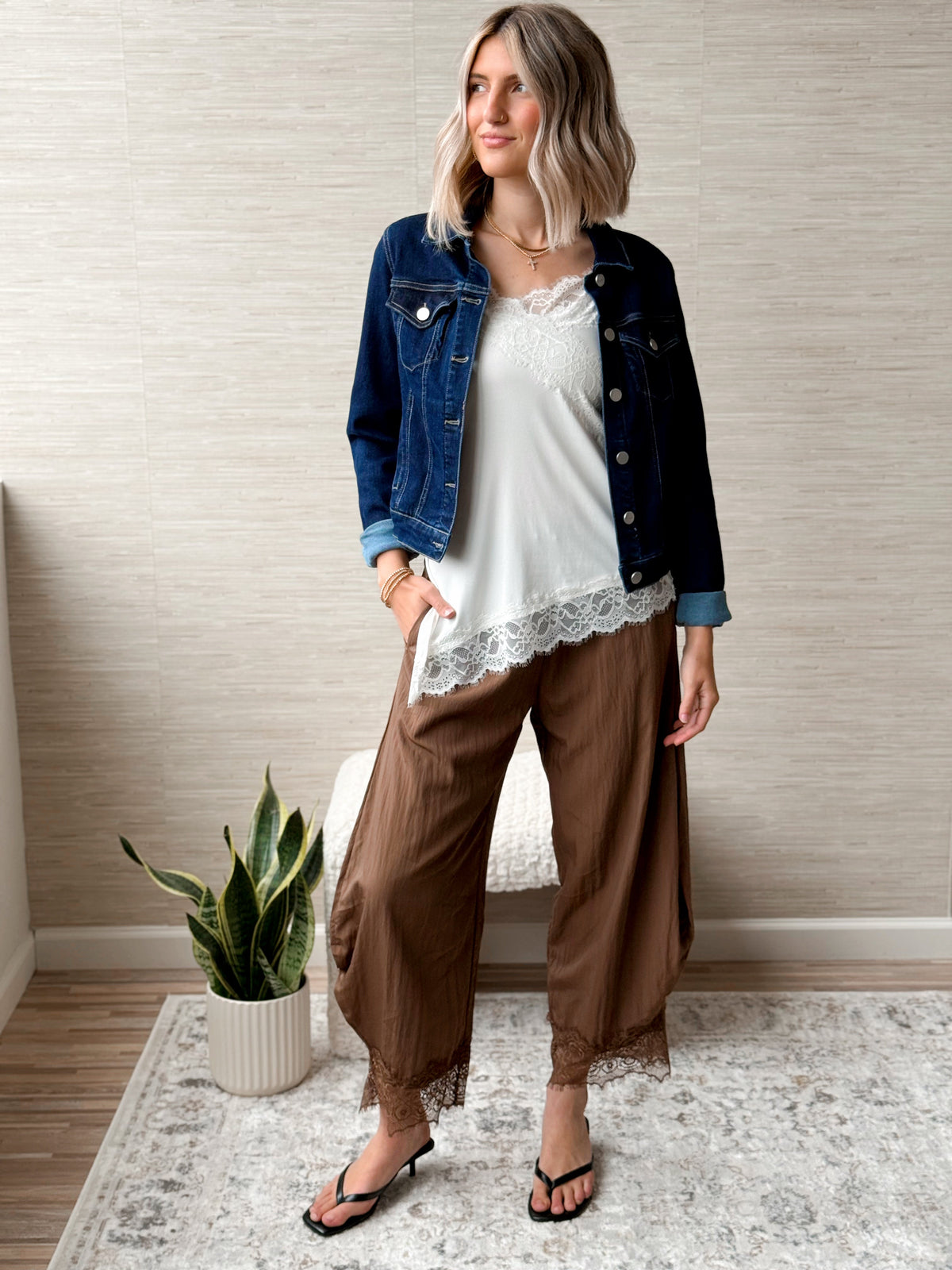 Winnie Pants - MOCHA - willows clothing PANTS