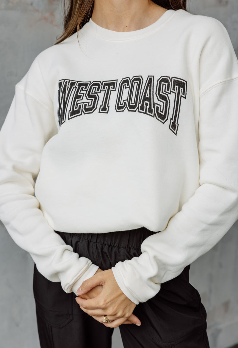 West Coast Classic Pullover - VINTAGE WHITE