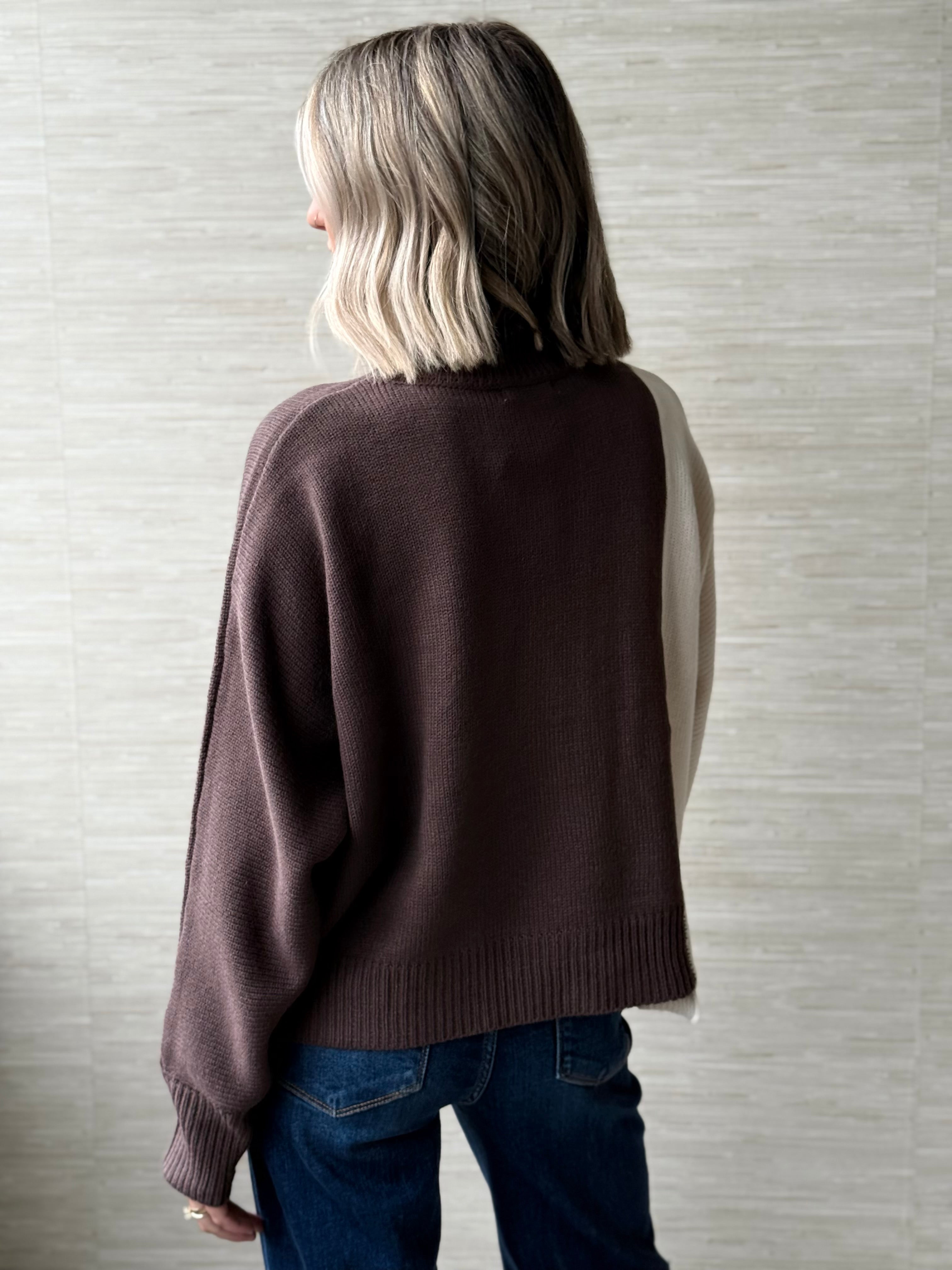 Rainier Sweater - BROWN