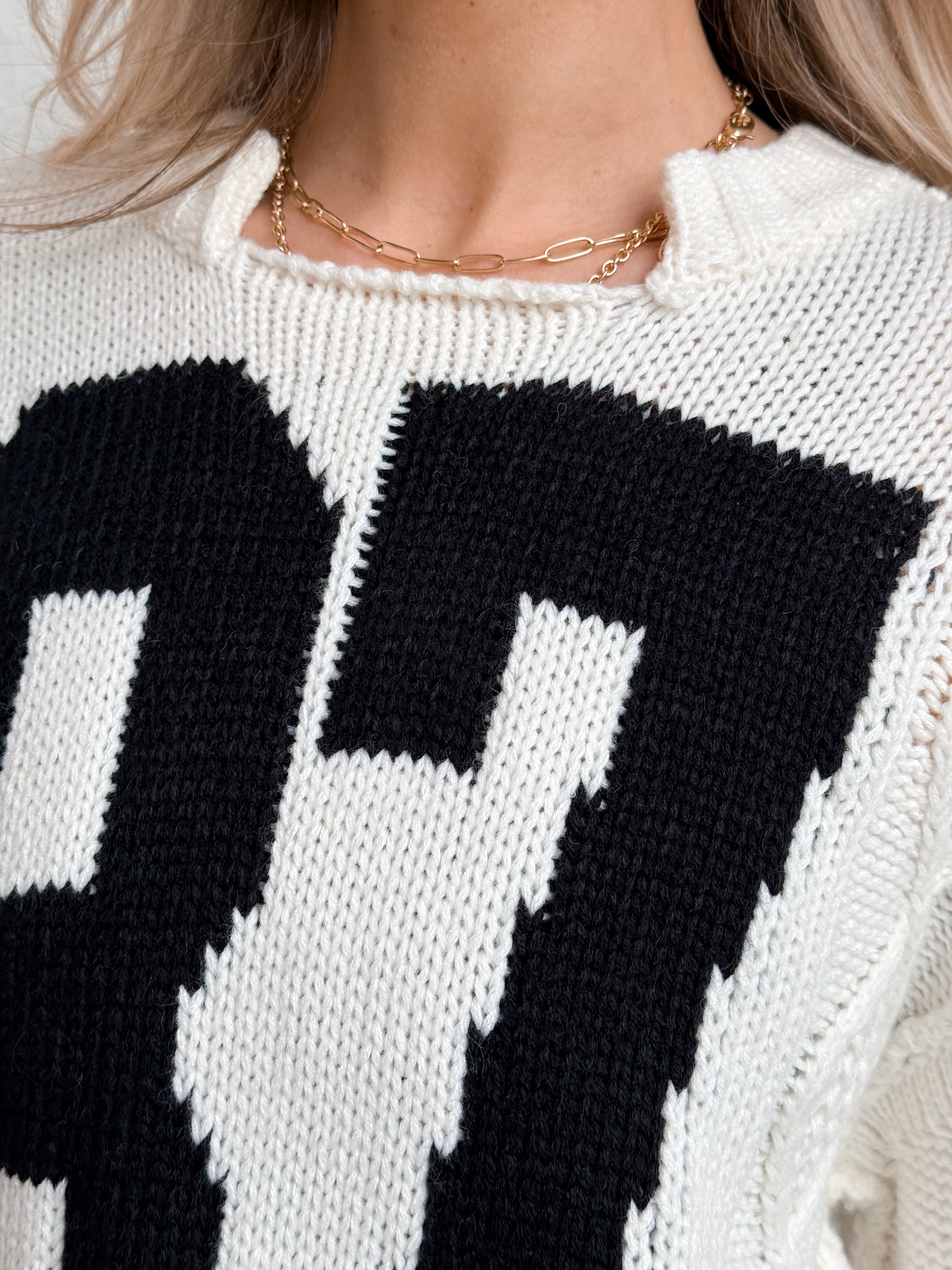 87 Sweater - WHITE - willows clothing SWEATER