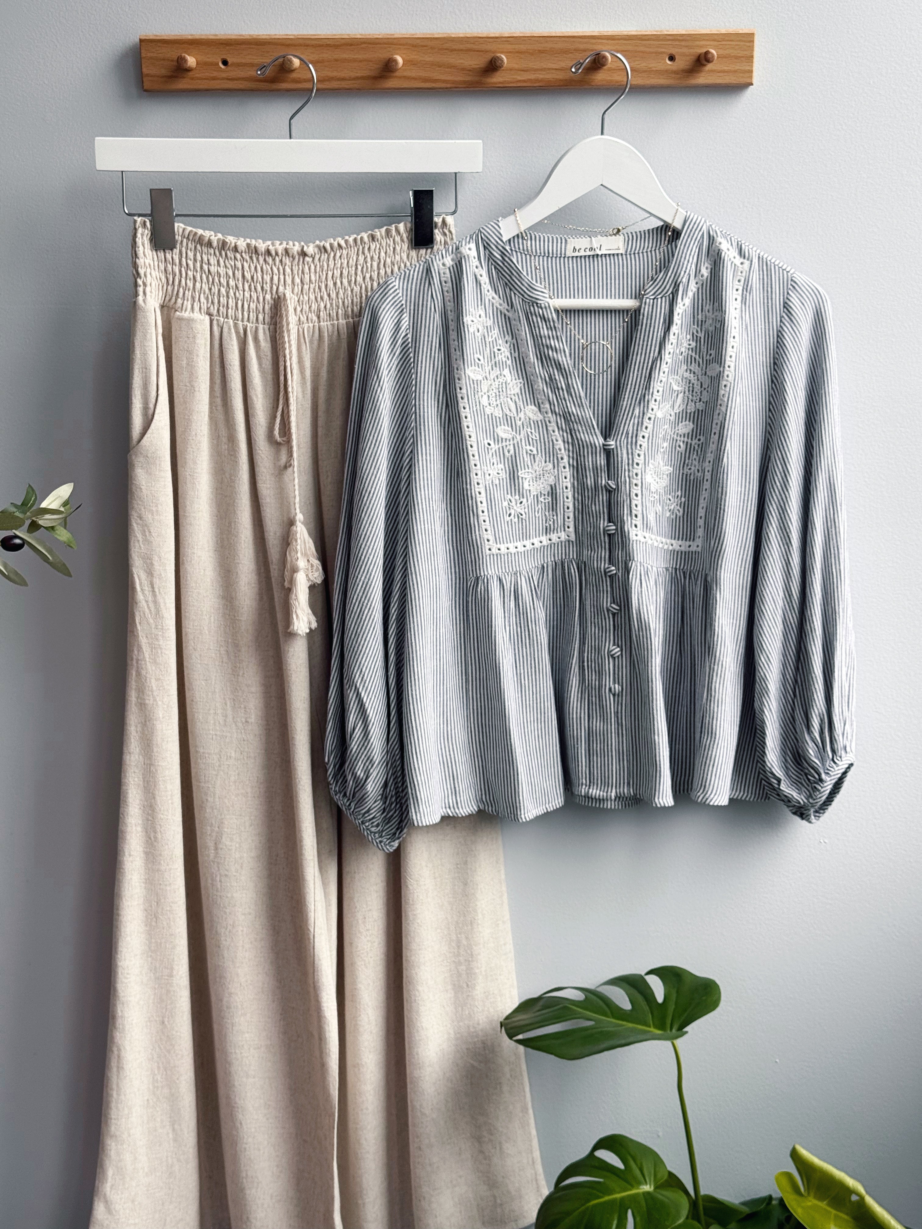 Whitney Blouse - DENIM