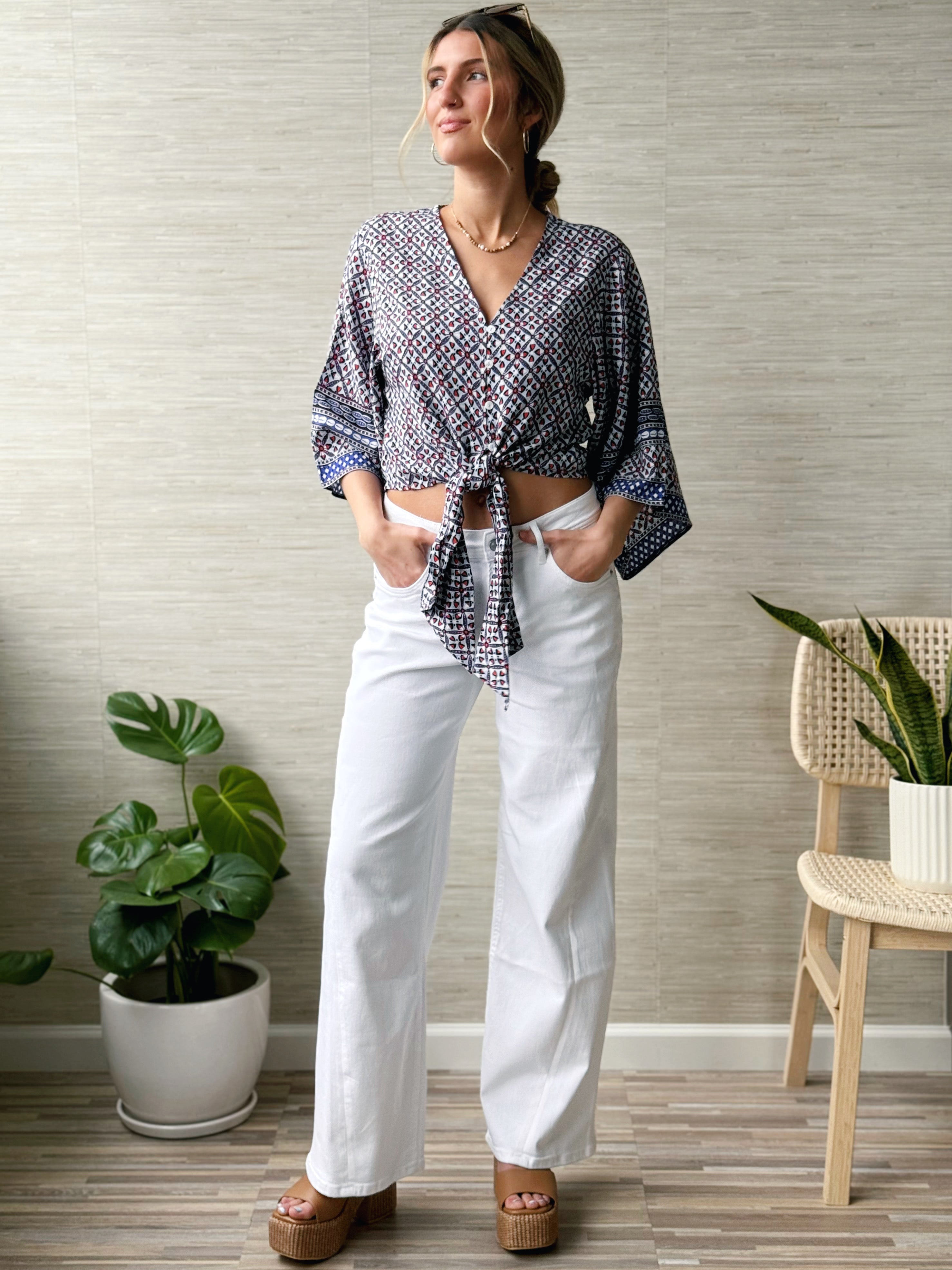 [TRIBAL] Lani Blouse - ST KITTS