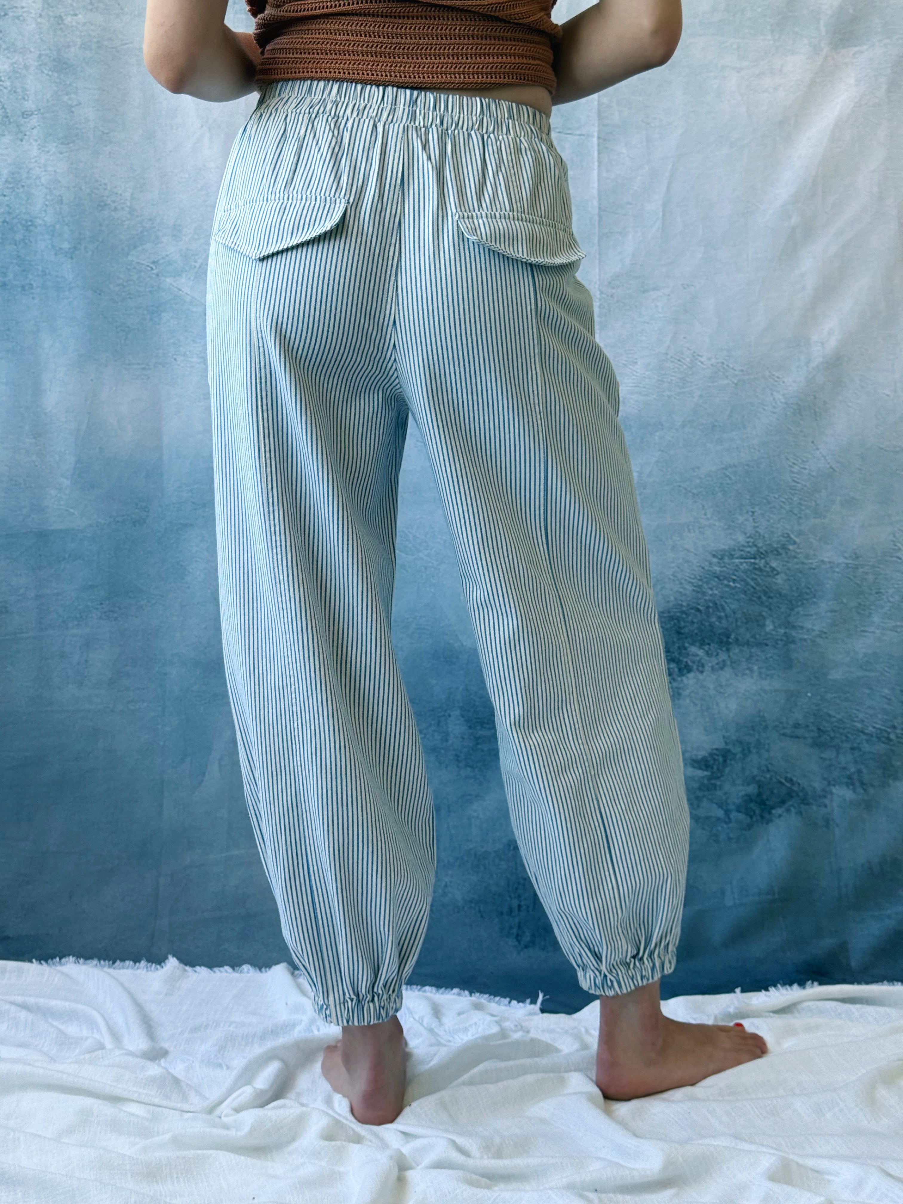 Coney Island Pants - BLUE