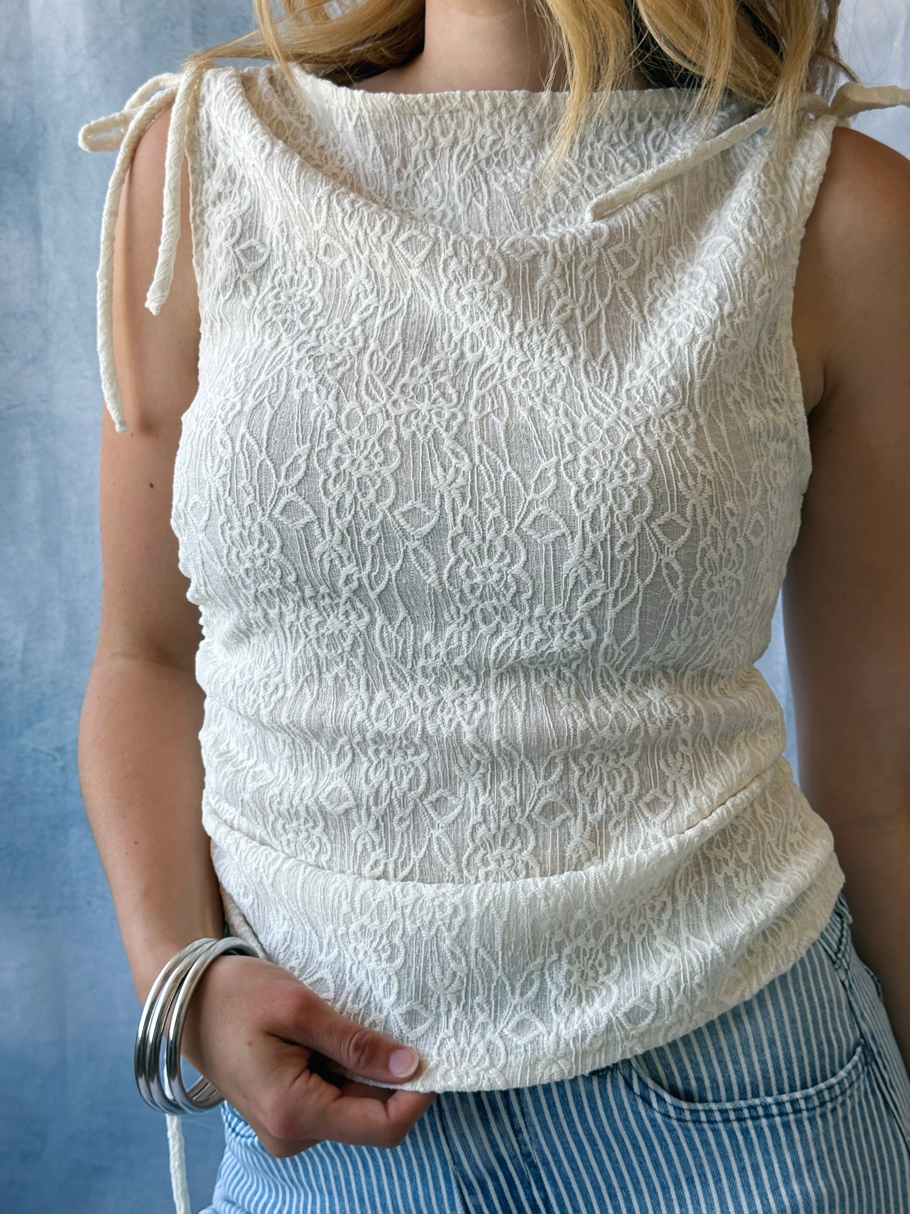 Minka Tank - IVORY