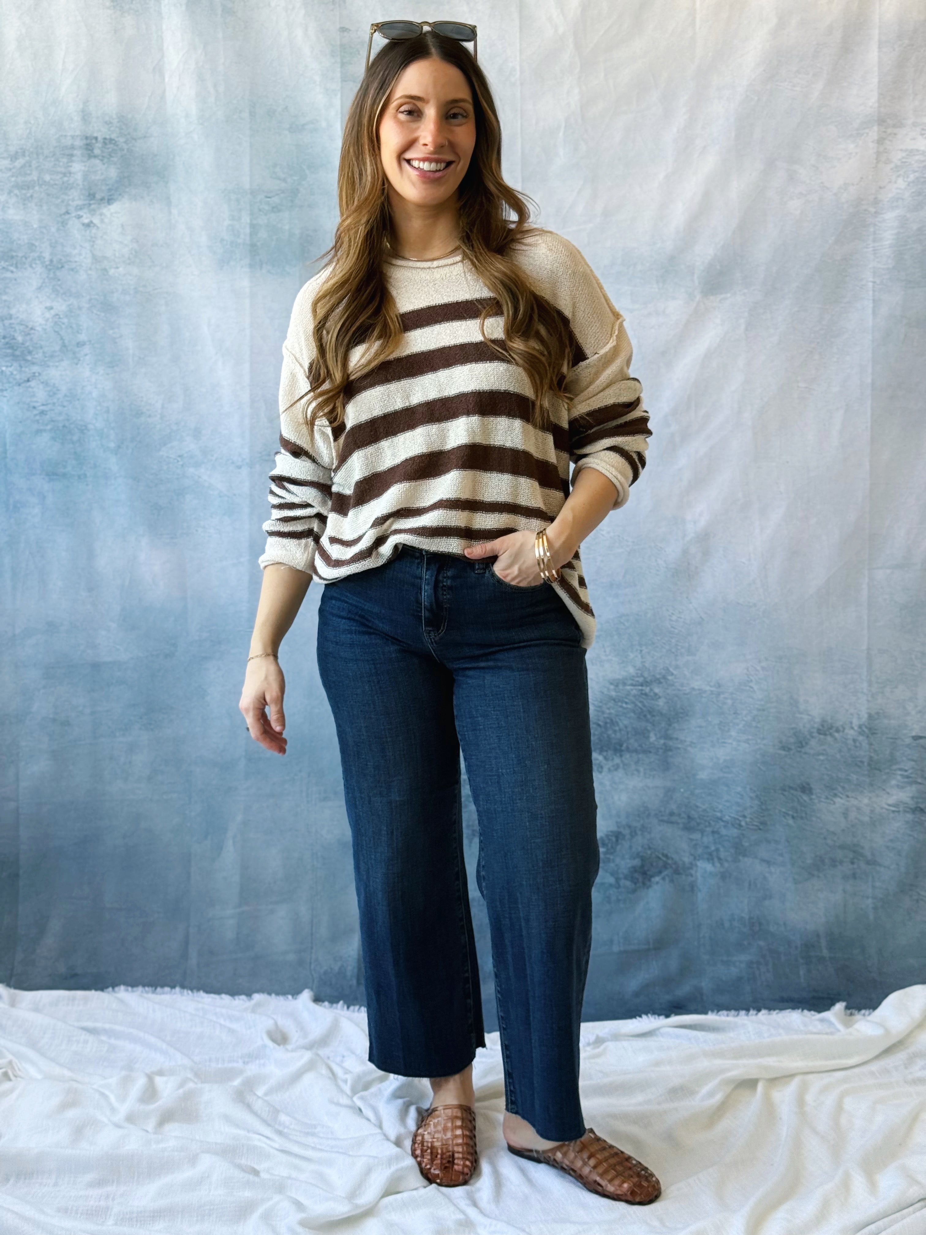 Tori Sweater - CHOCOLATE