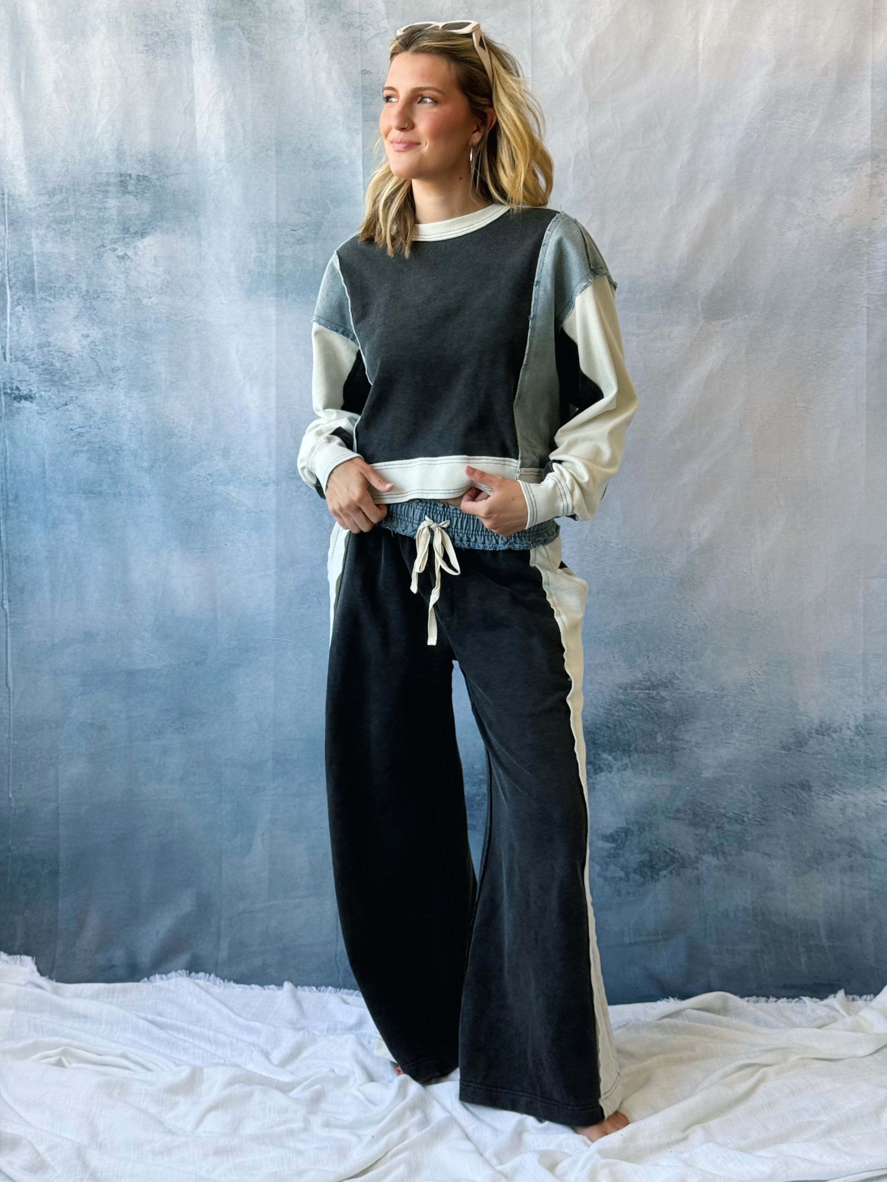 Ivan Sweatpants - ASH BLACK