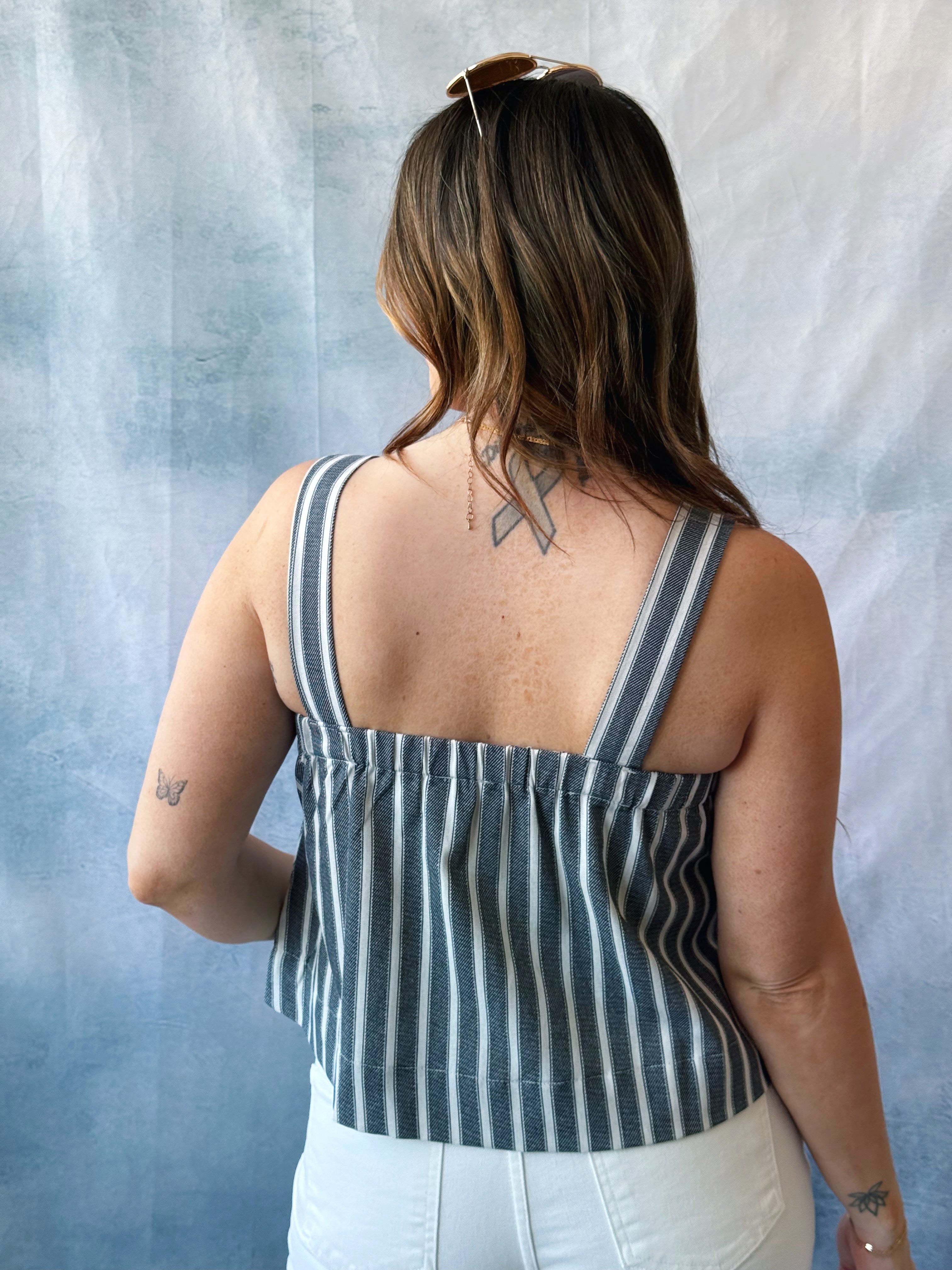 Faye Tank - NAVY