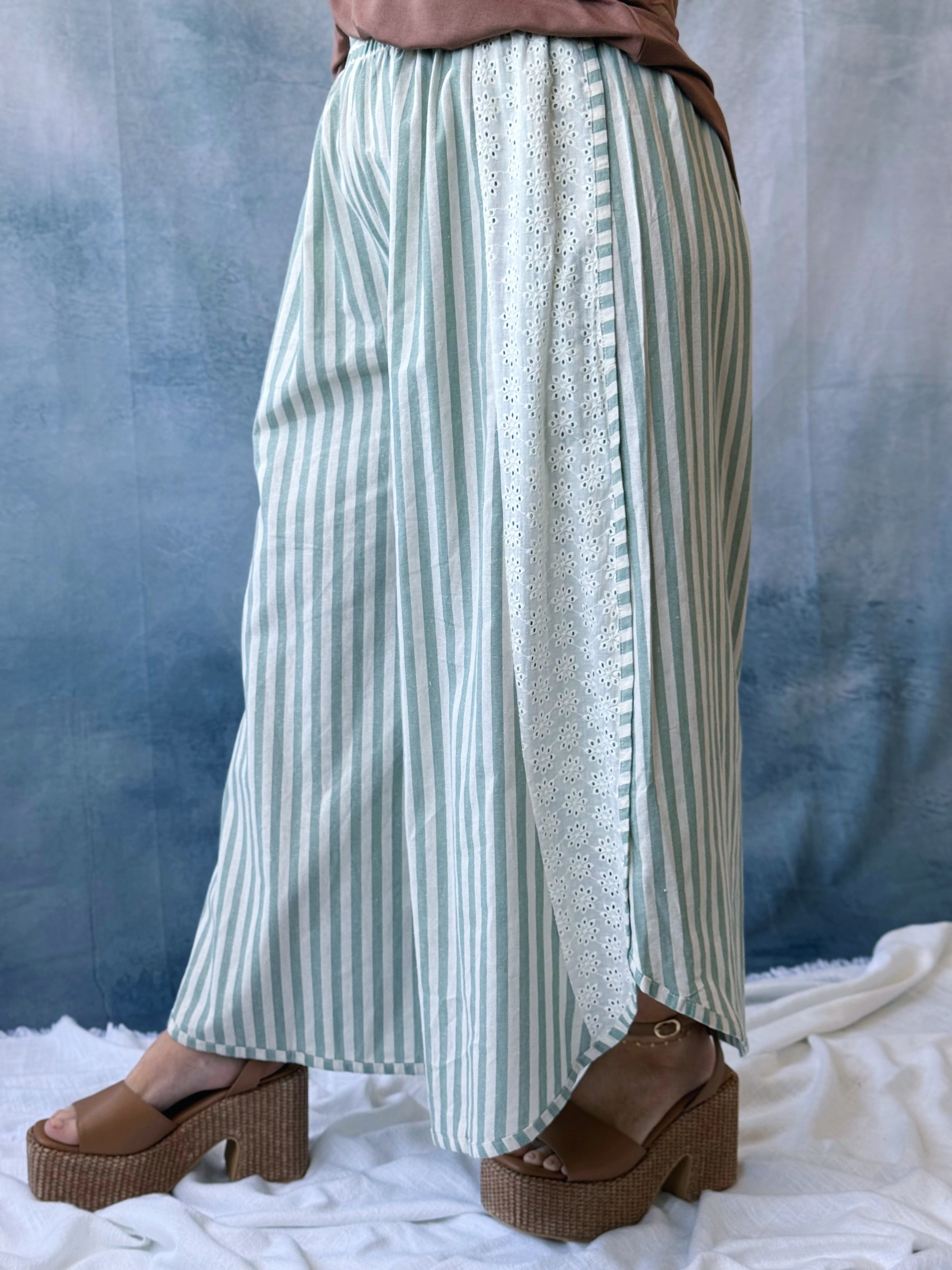 Joy Ride Pants - EUCALYPTUS