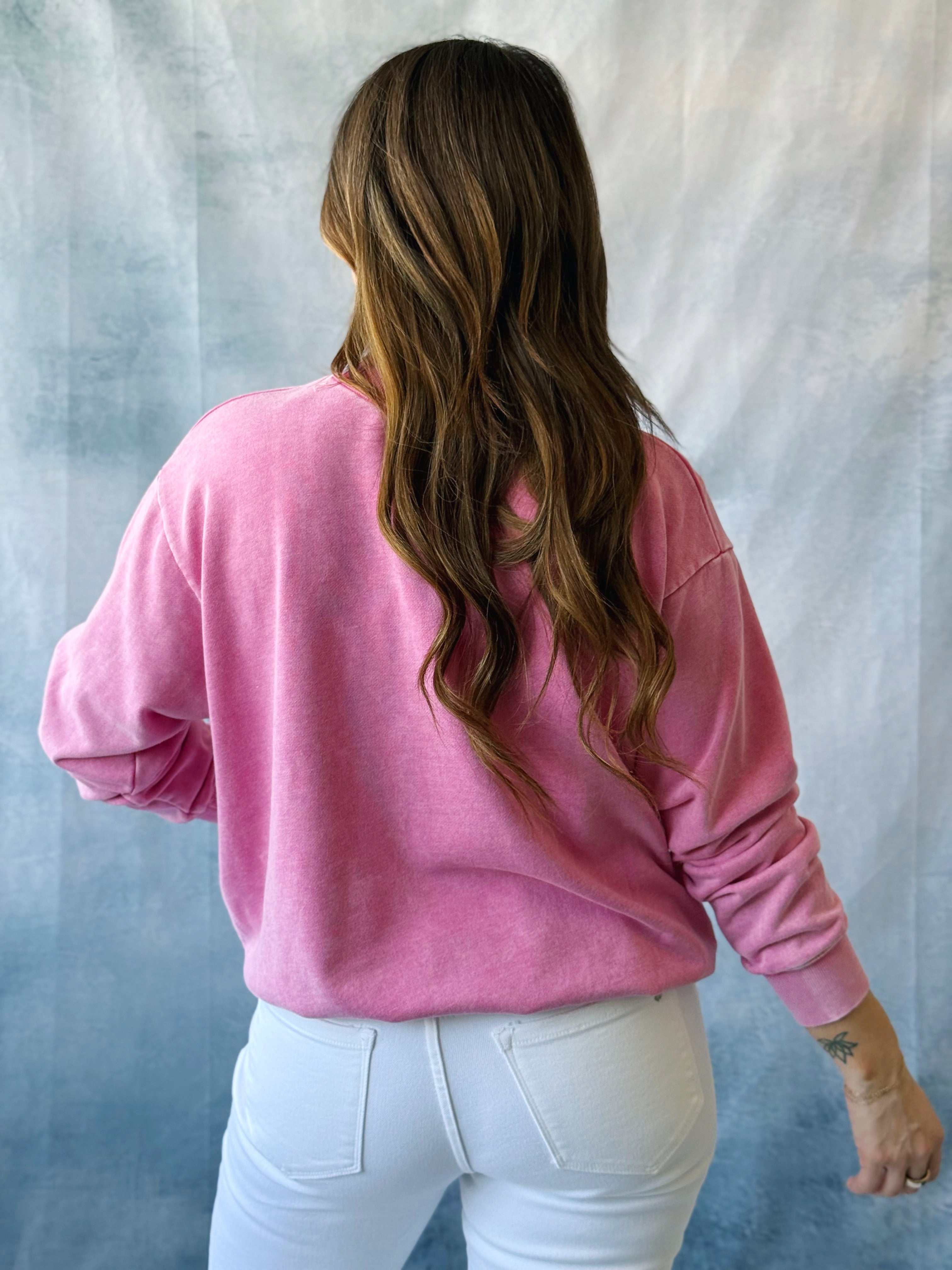 America 1776 Sweatshirt - HOT PINK