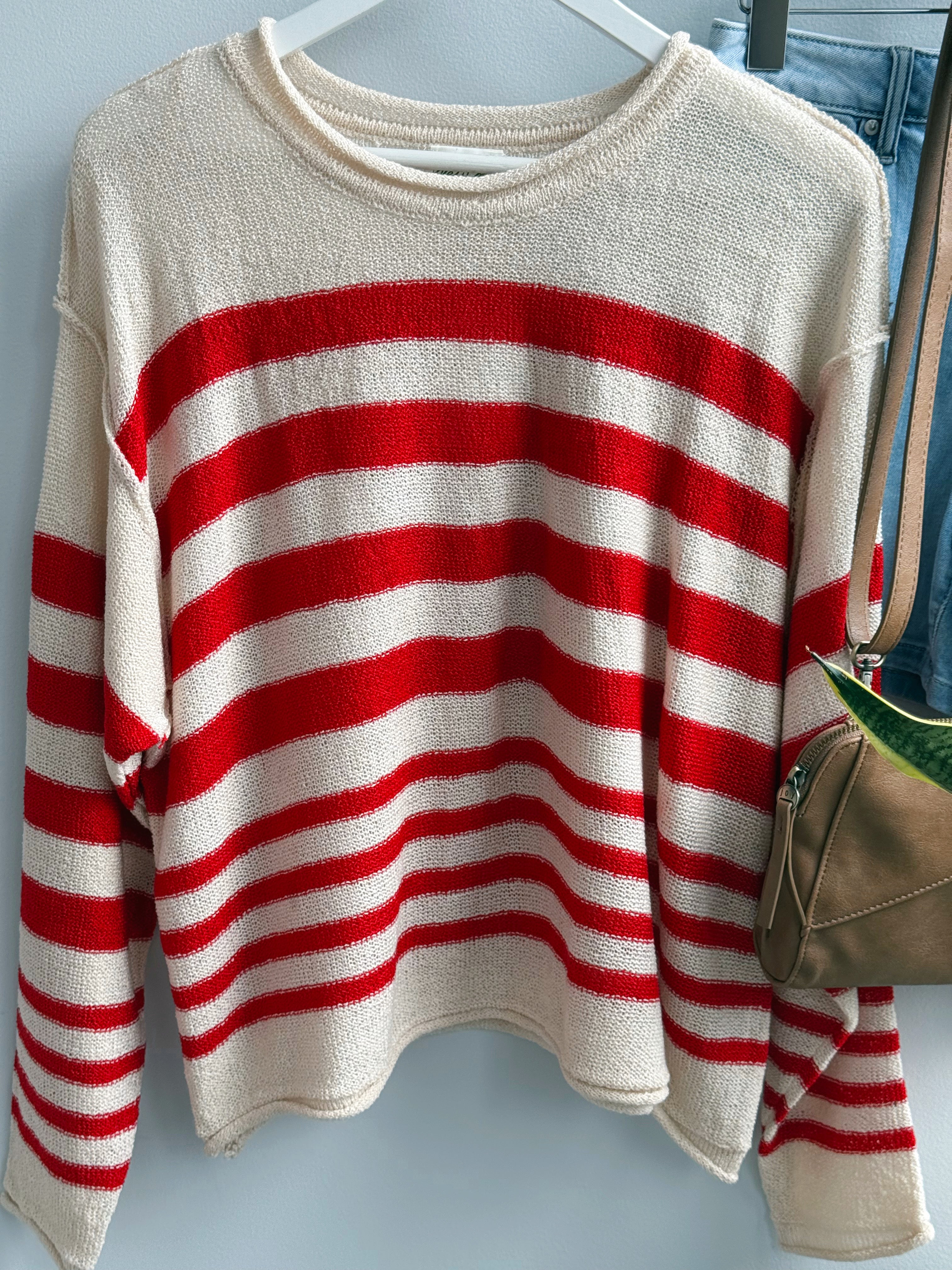 Tori Sweater - TOMATO