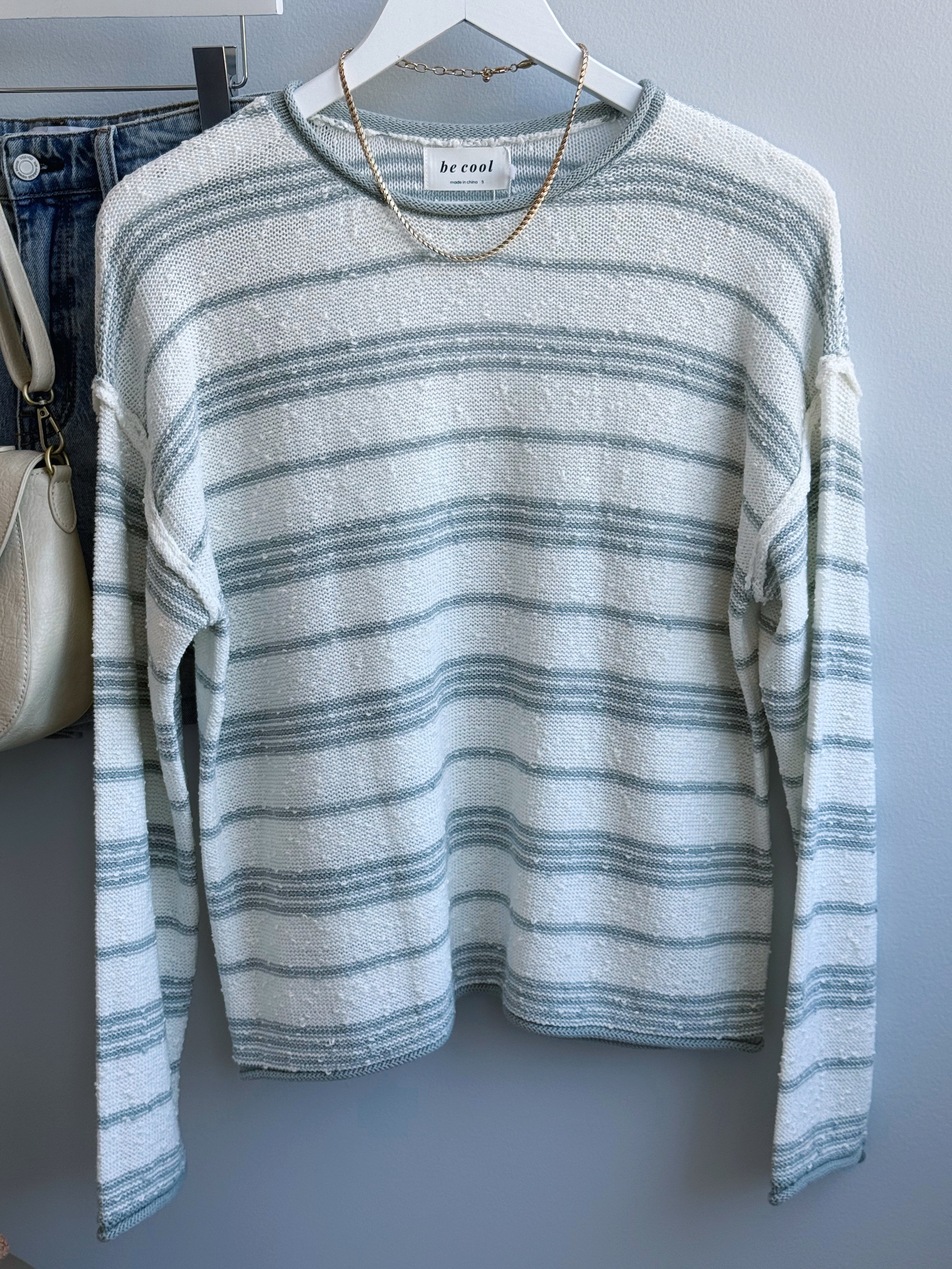 Mack Sweater - DUSTY BLUE