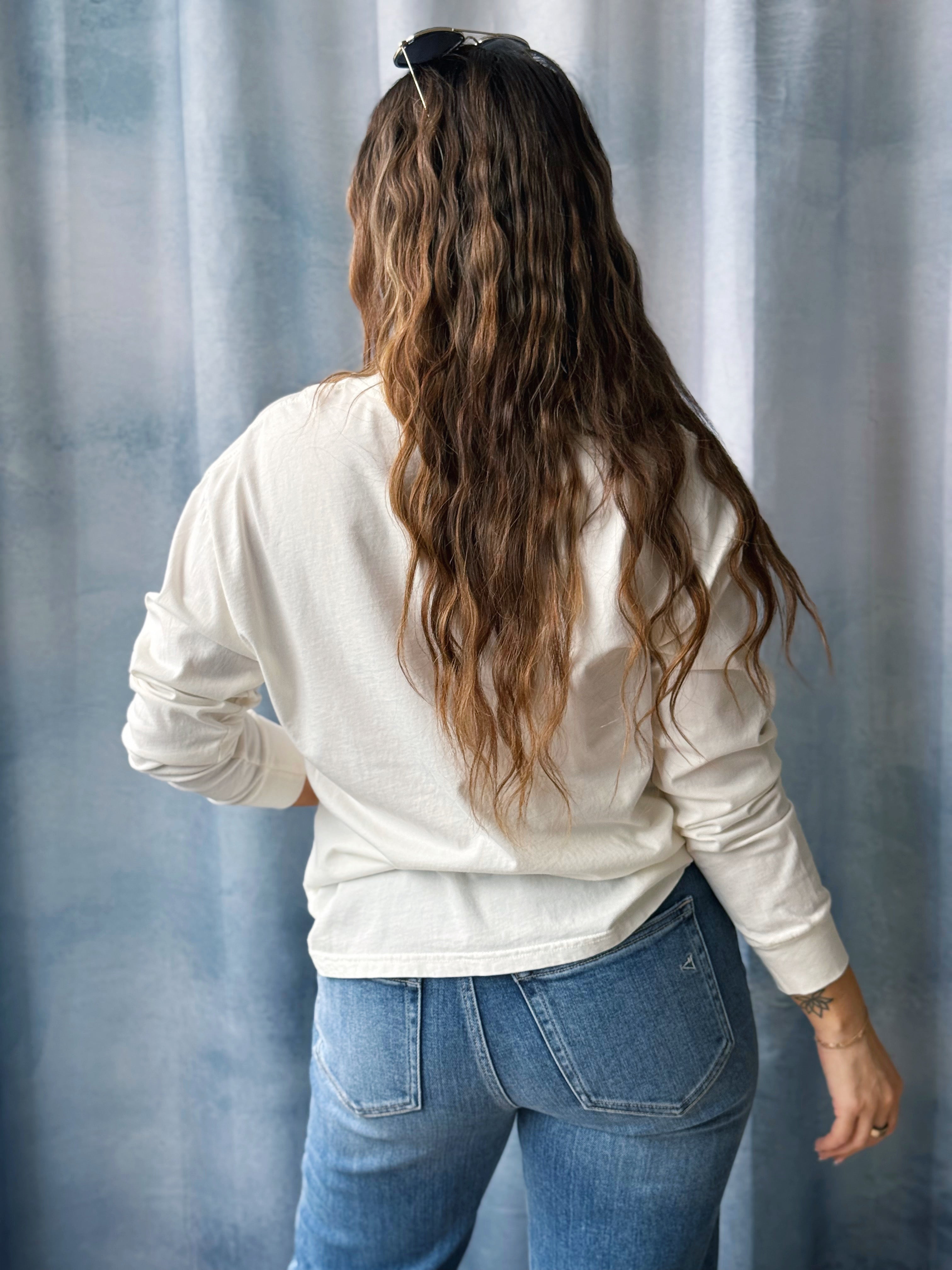 Years of Freedom Long Sleeve Tee - CREAM