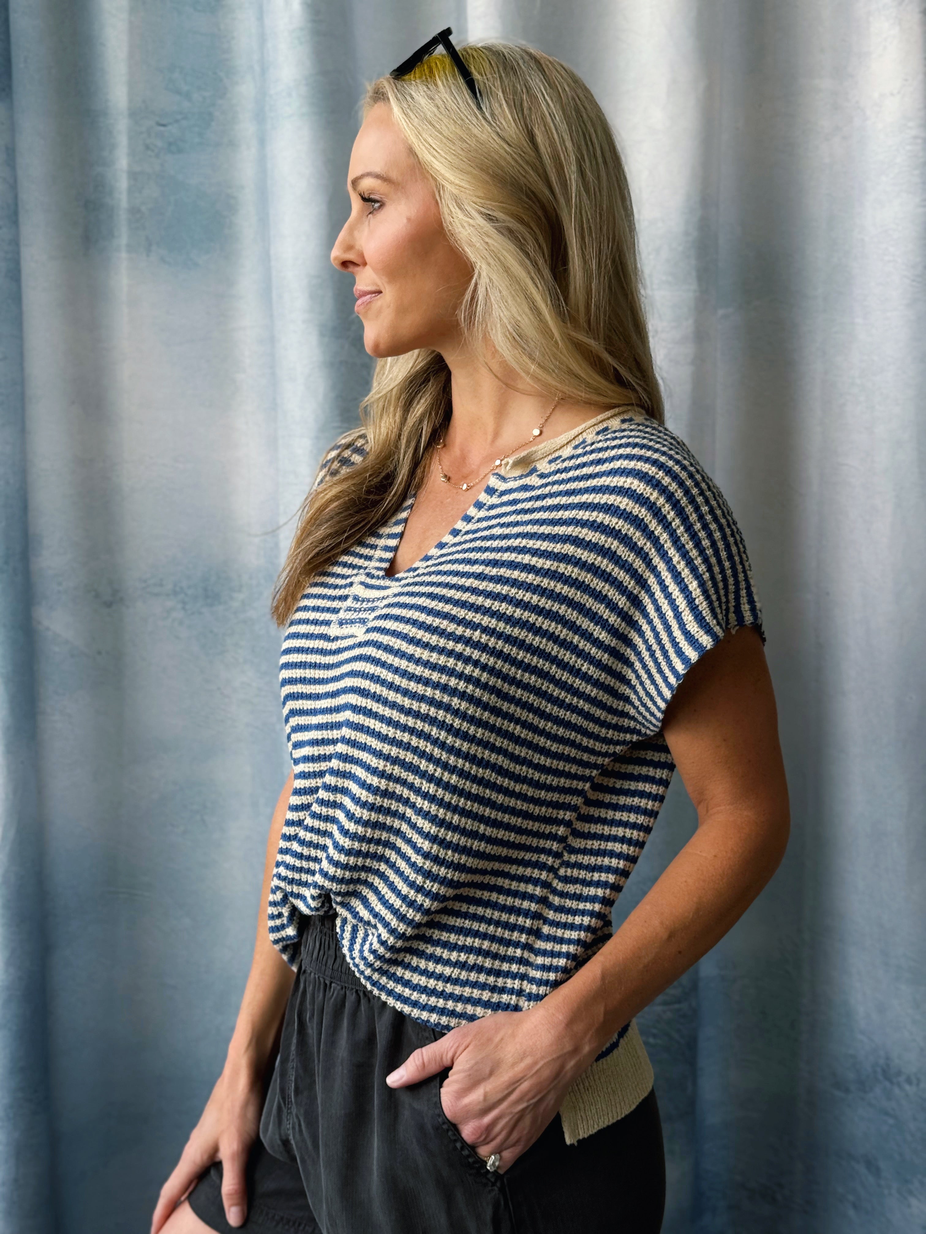 Tilly Sweater - BLUE