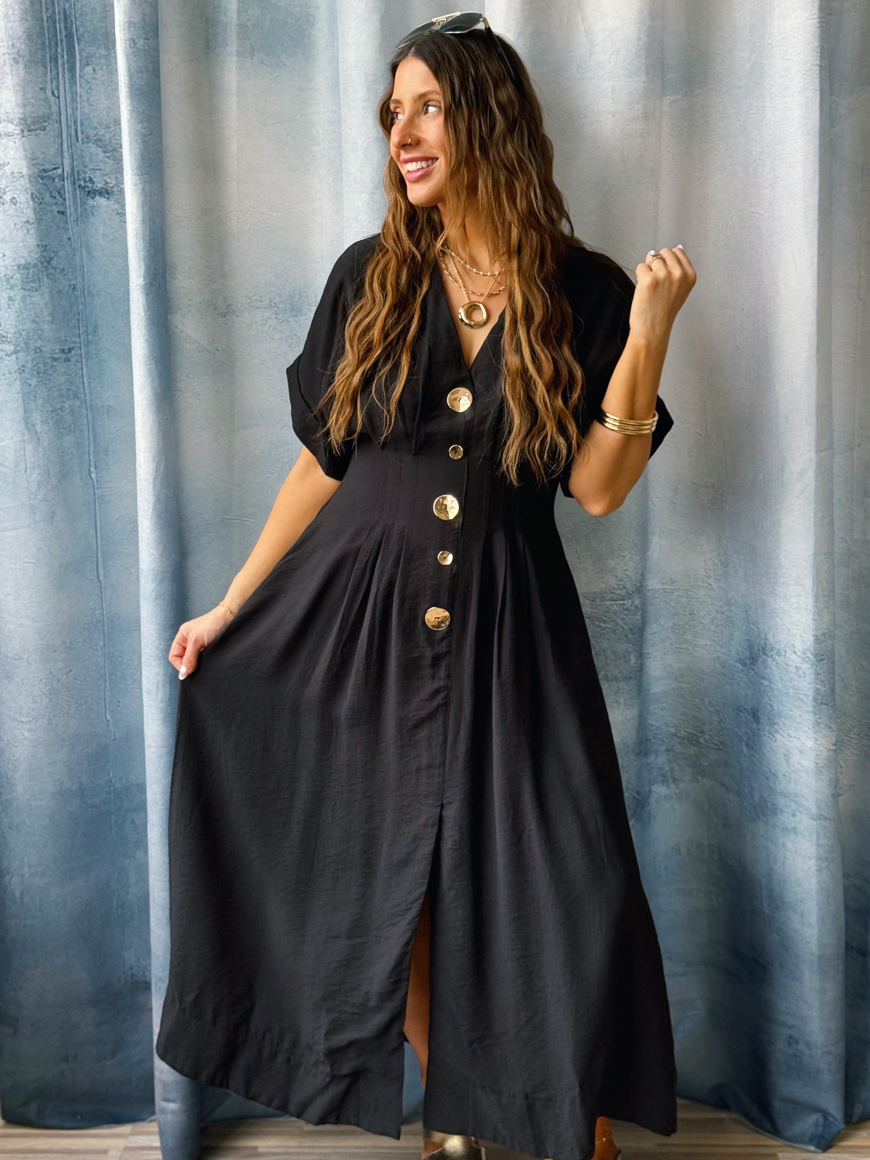Janae Dress - BLACK