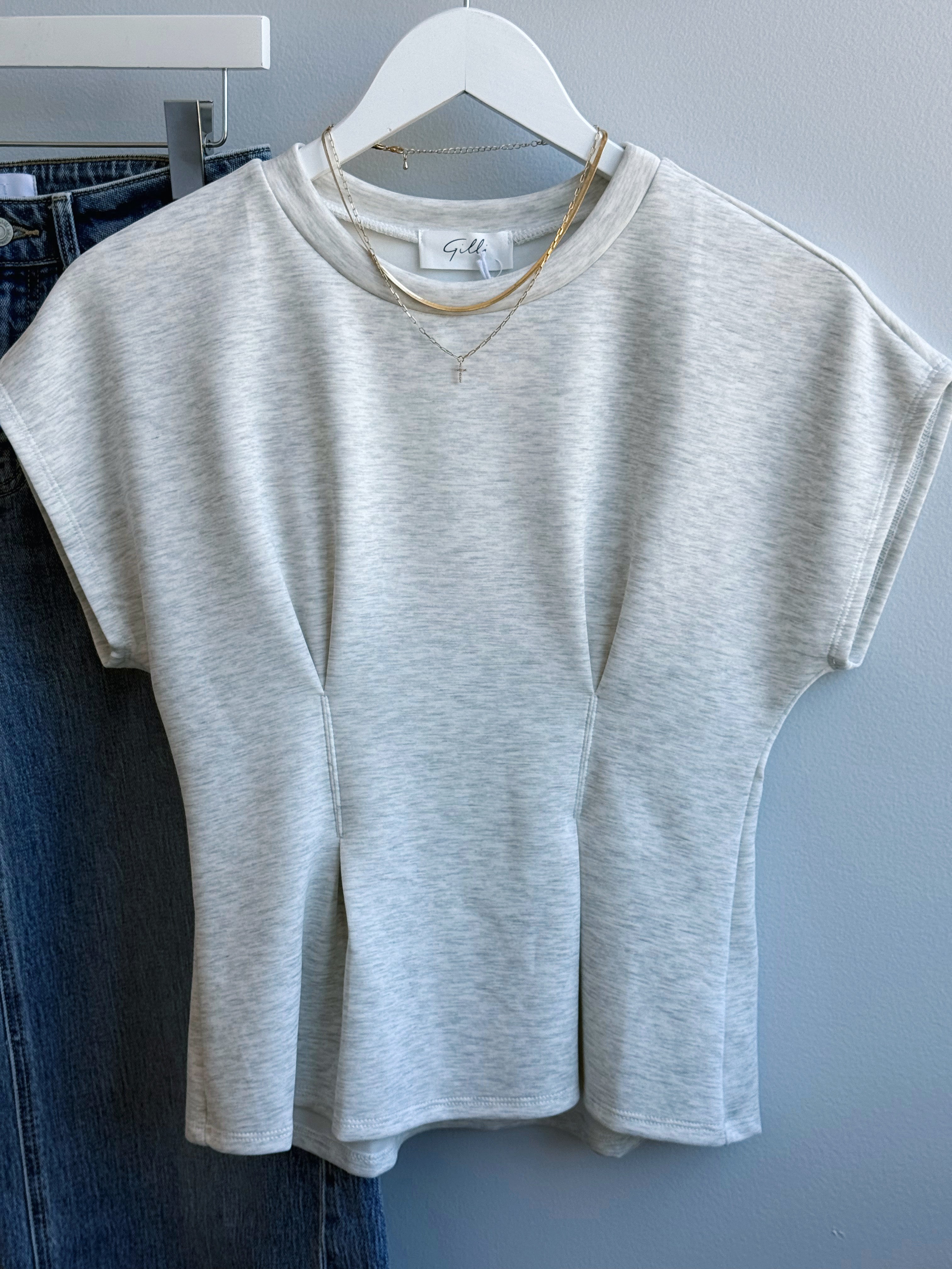 Serena Top - ASH GREY