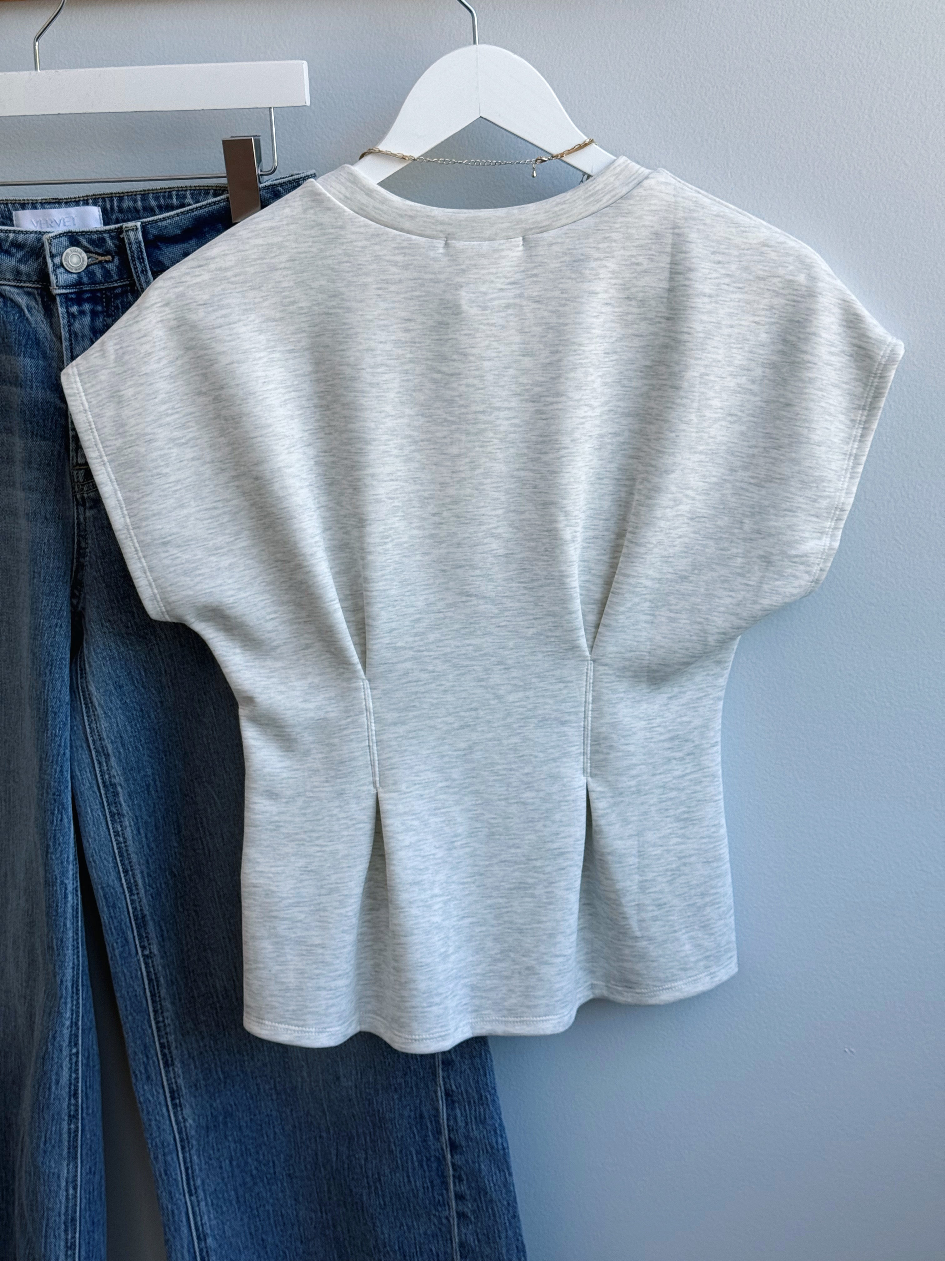 Serena Top - ASH GREY