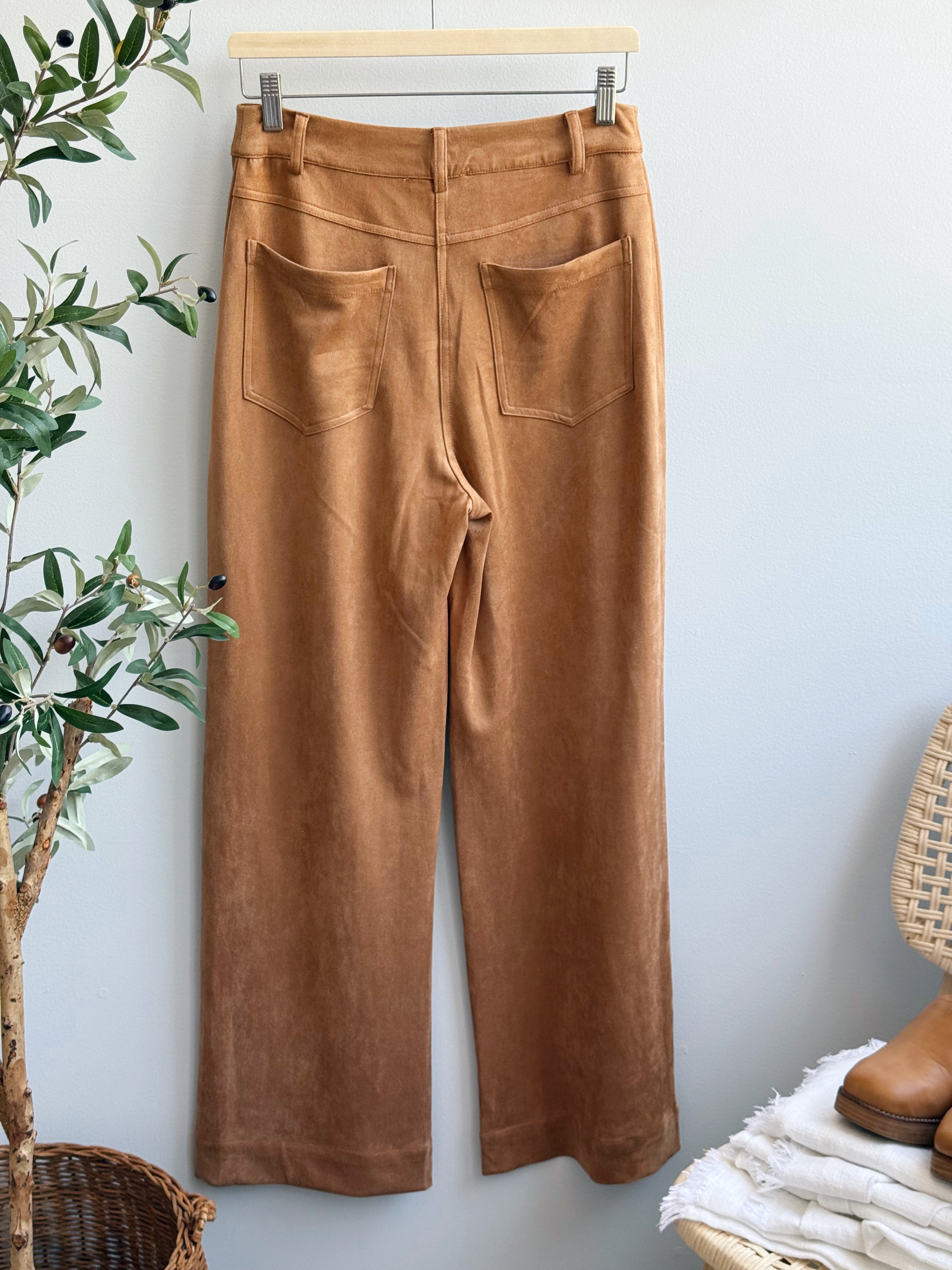 Flores Pants - CAMEL