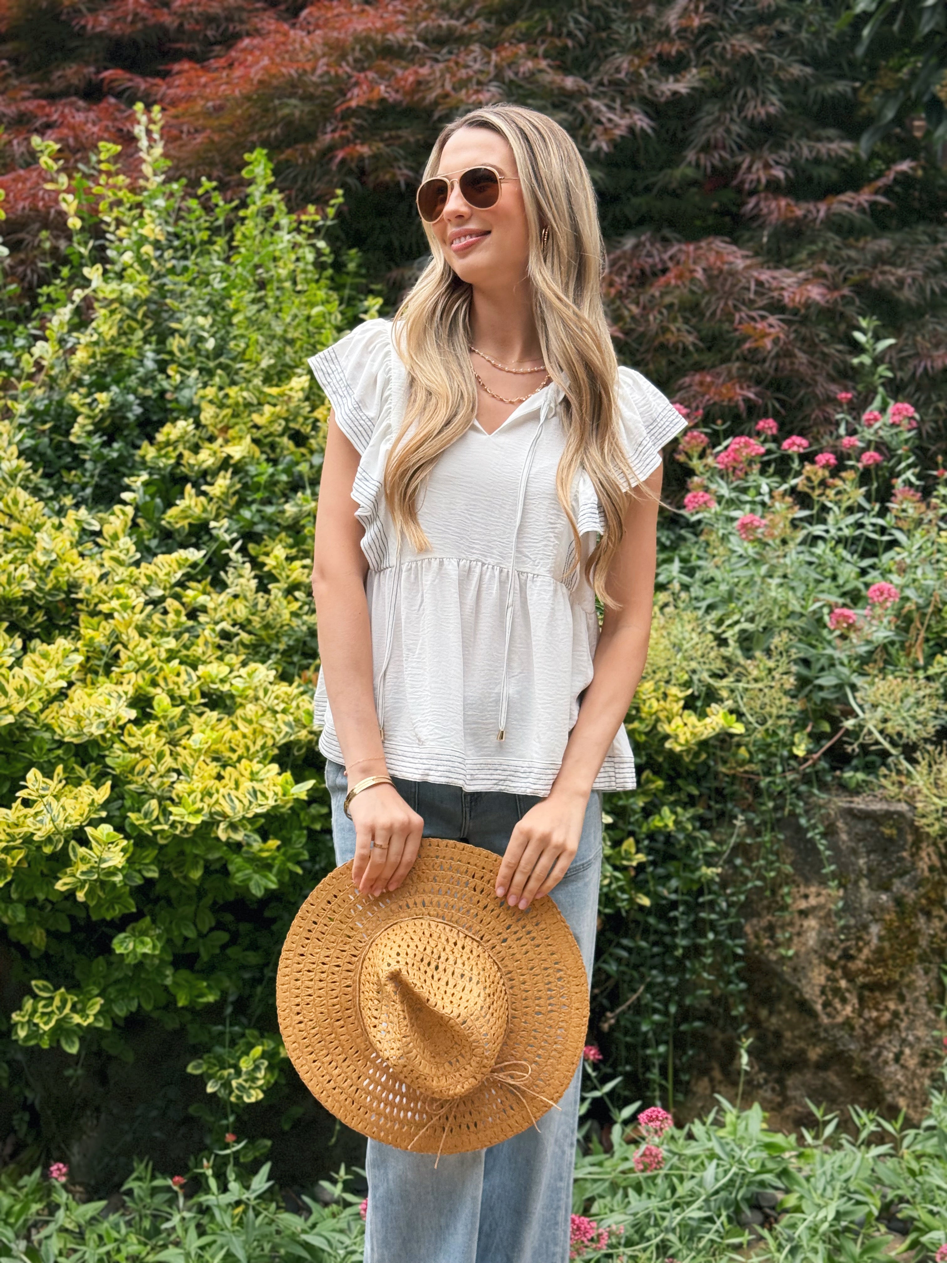 Debra Blouse - OFF WHITE