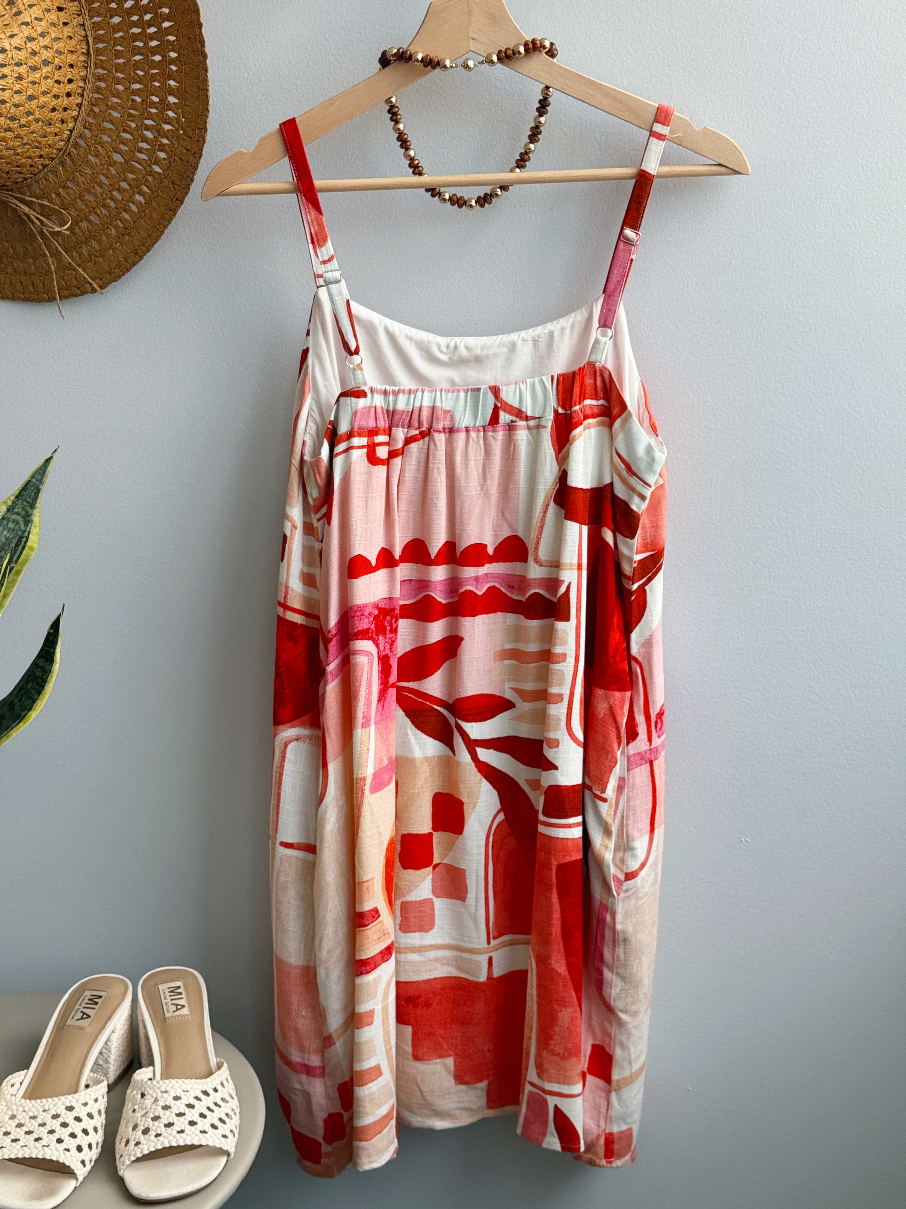 Sweet Escape Mini Dress - IVORY MULTI