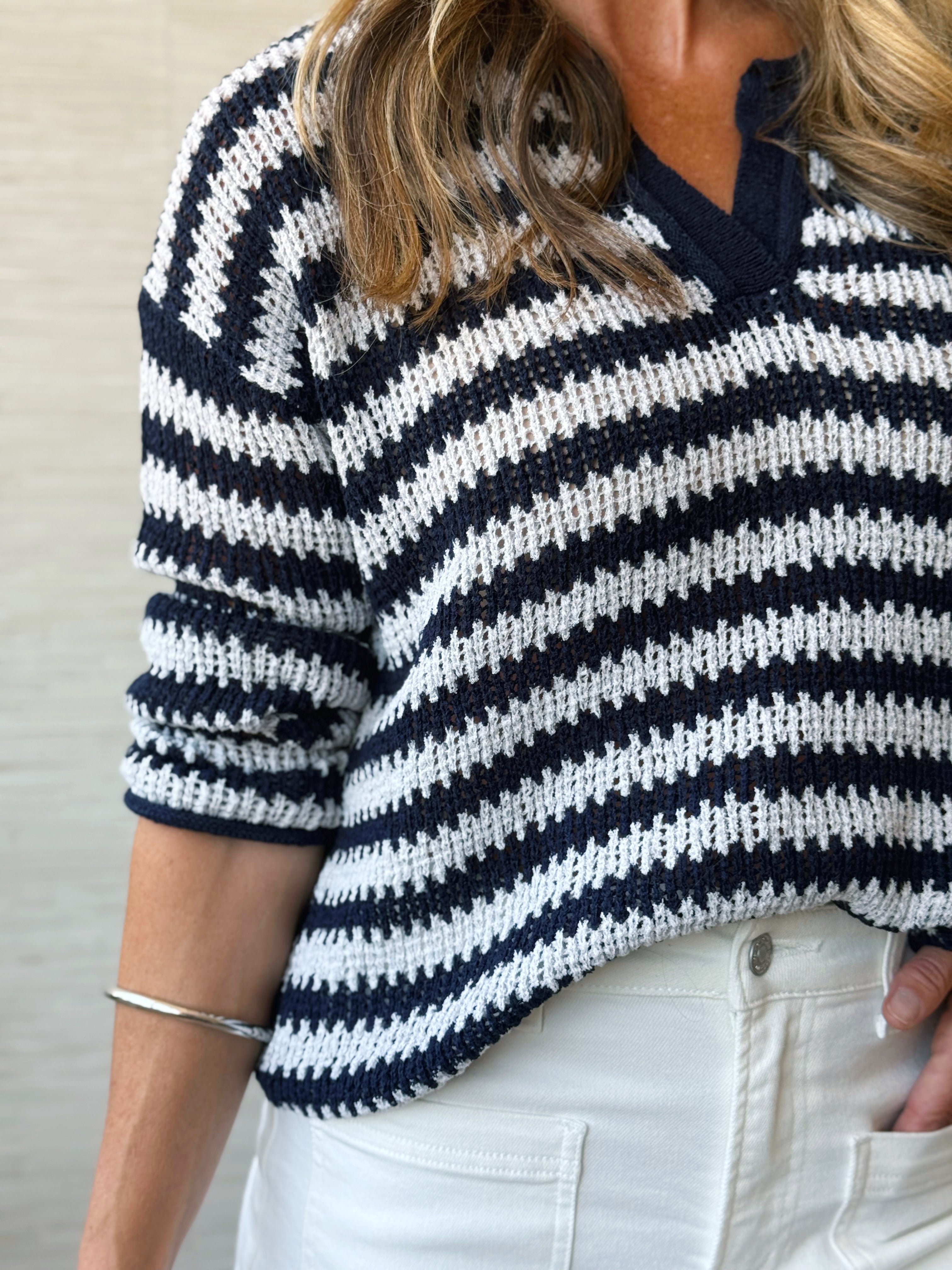 Hillary Sweater - NAVY
